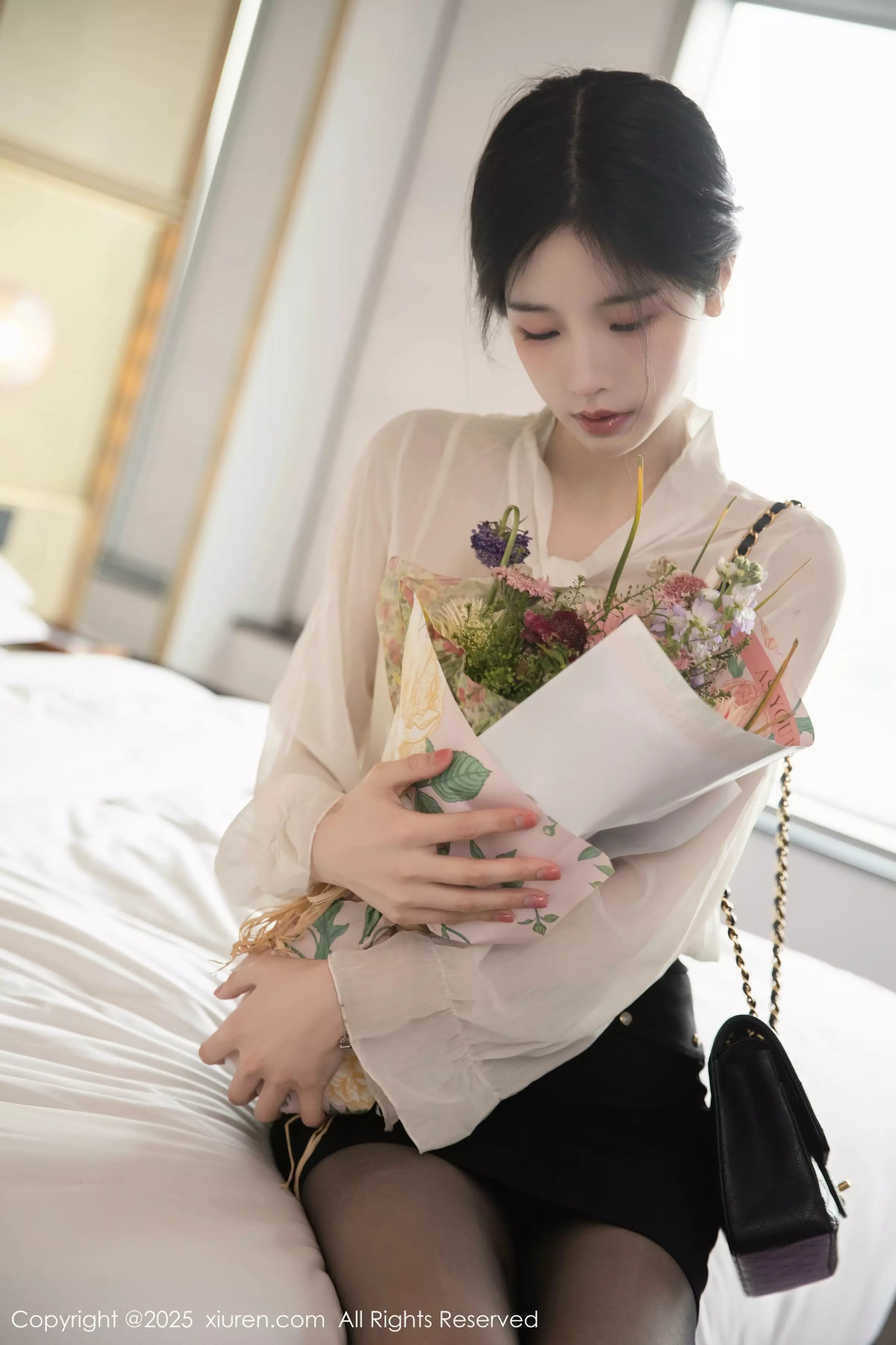 [XiuRen秀人网] 2025.05.23 No.10319 布丁wow 魅惑黑丝 [80P] NO.6