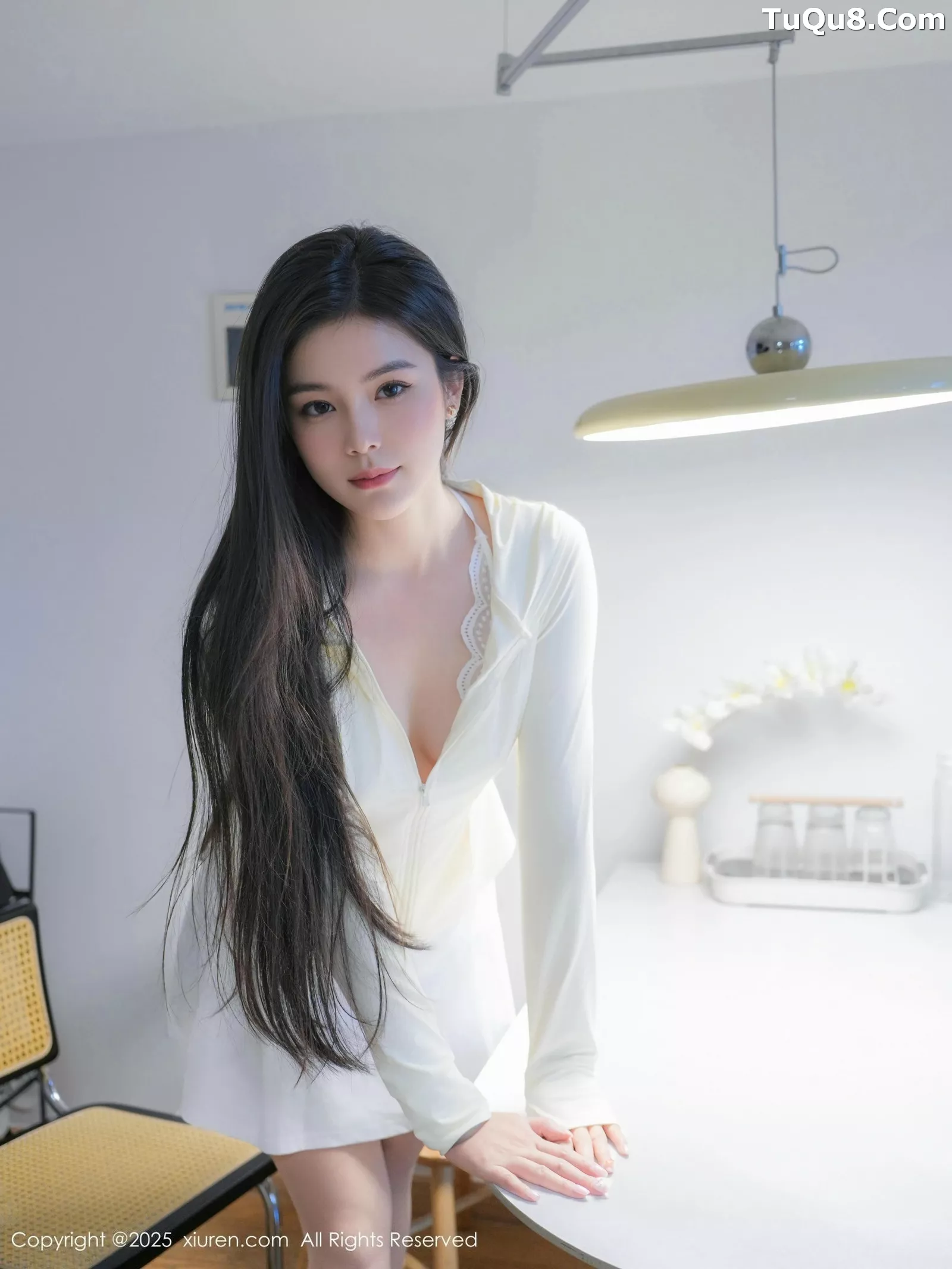 [XiuRen秀人网] 2025.05.26 No.10325 雪糕CiCi 白色情趣 [72P] NO.7