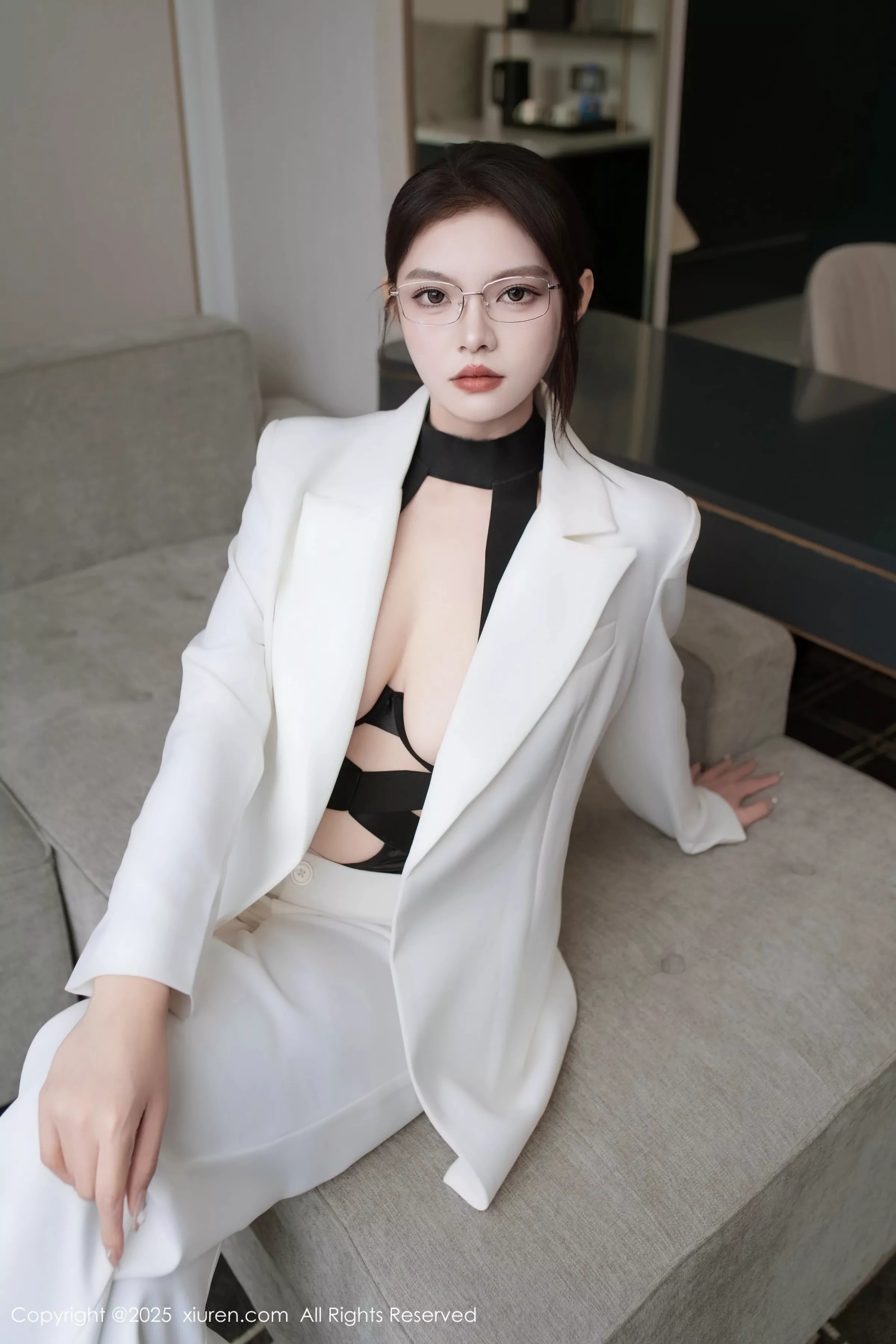 [XiuRen秀人网] 2025.06.26 No.10464 冬安 白色西服 [94P] NO.12