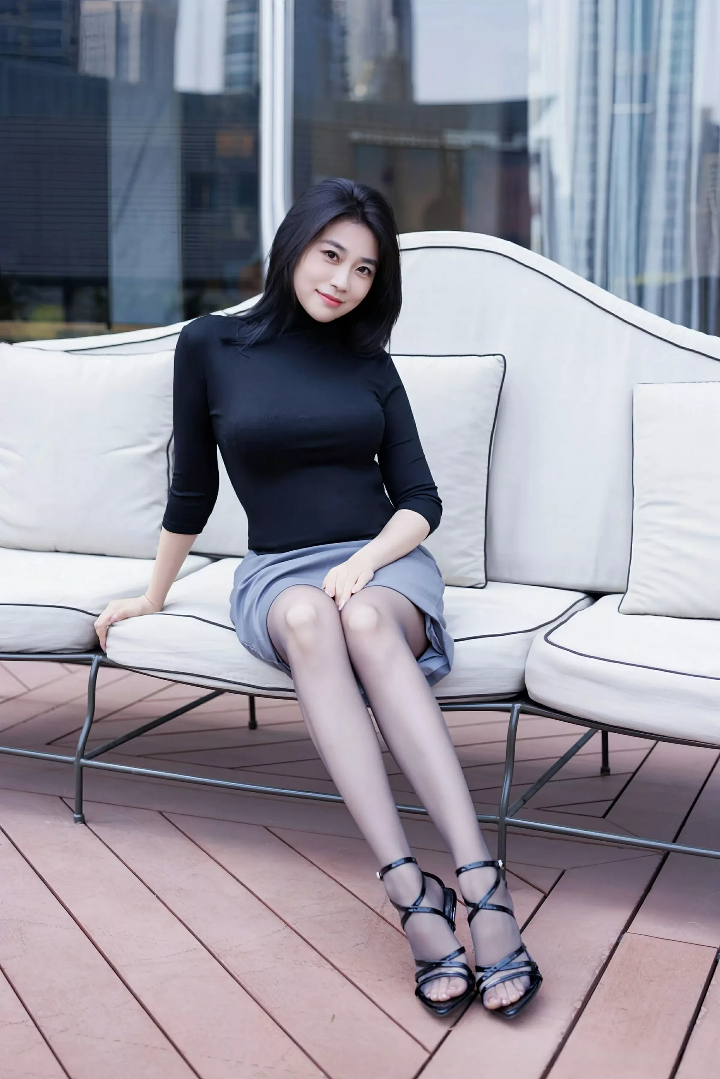 [IMISS爱蜜社] 2025.06.27 VOL.794 许诺Sabrina 黑色OL [73P] NO.7