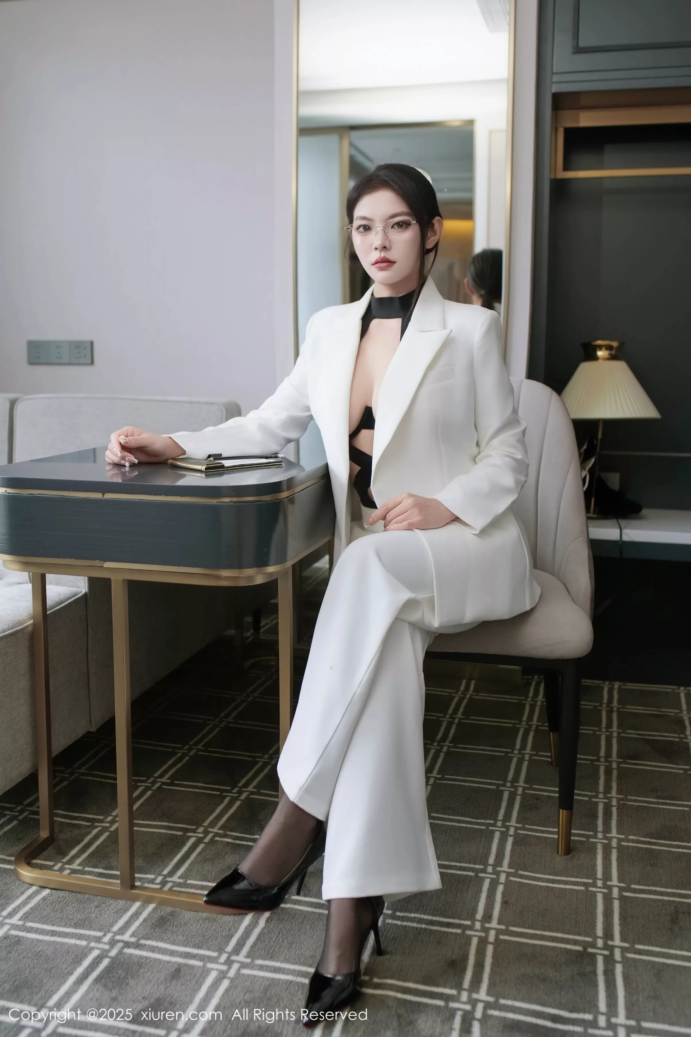 [XiuRen秀人网] 2025.06.26 No.10464 冬安 白色西服 [94P] NO.9