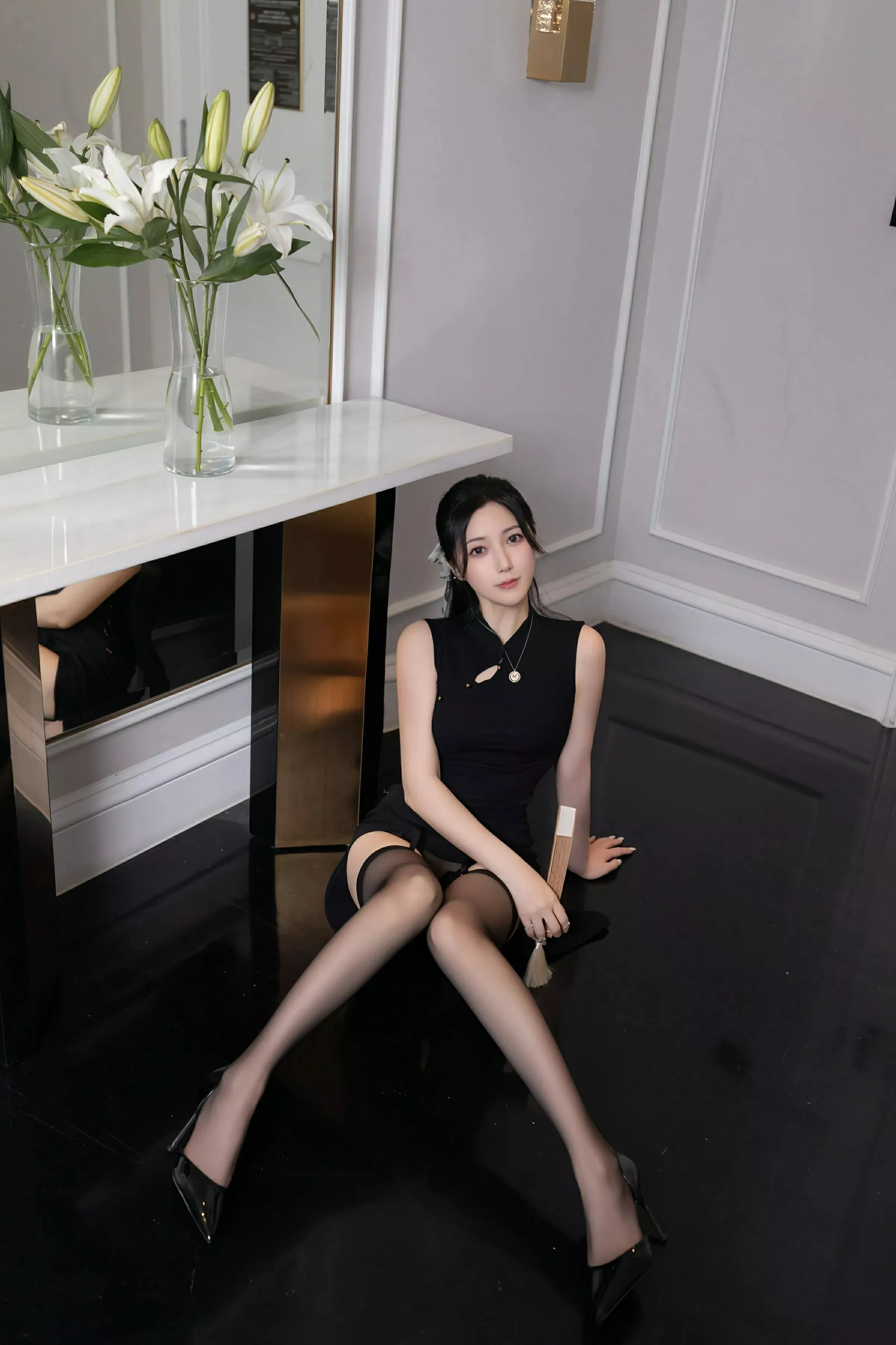 [XiuRen秀人网] 2025.06.27 No.10480 鱼子酱Fish 黑色连衣裙 [80P] NO.10