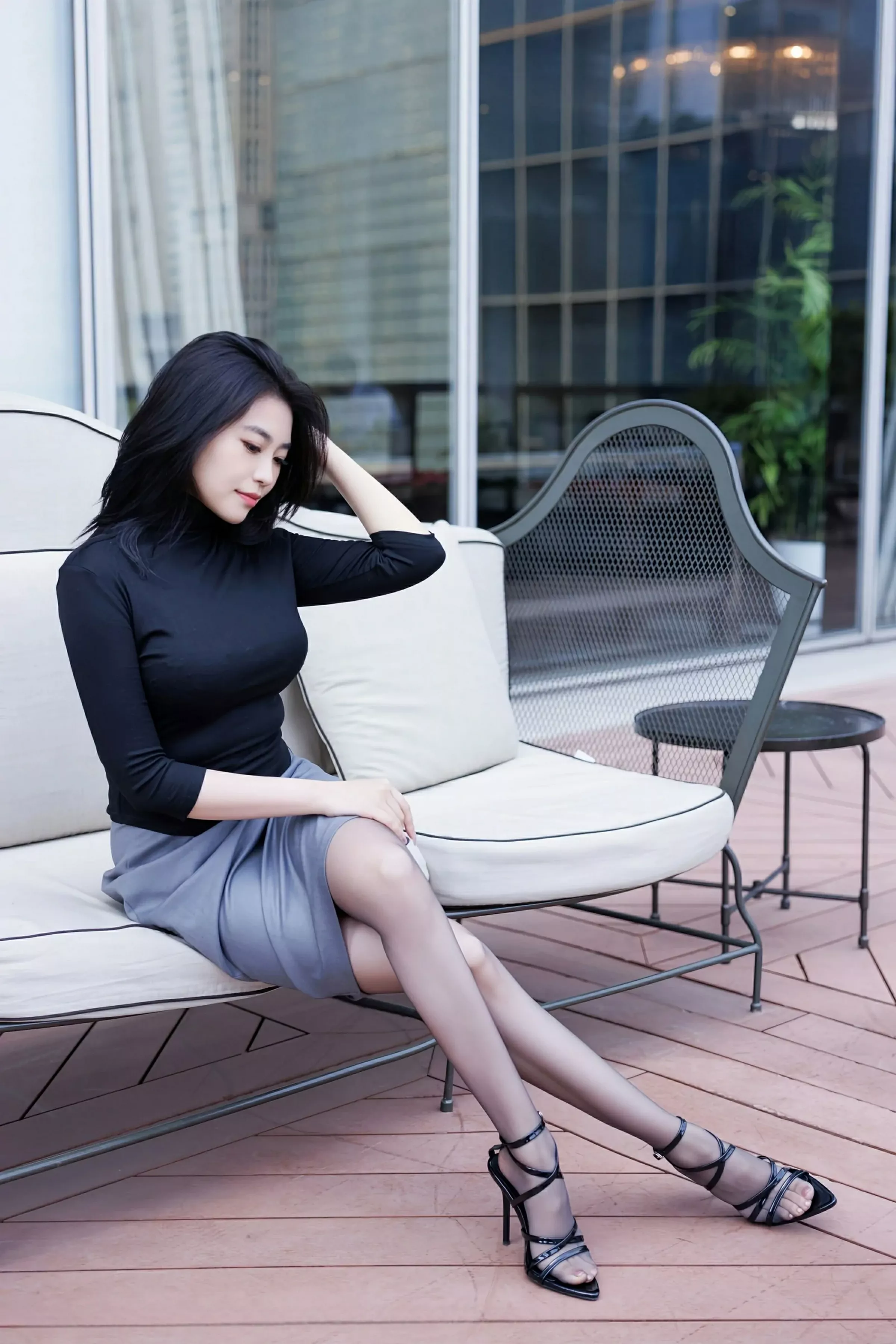 [IMISS爱蜜社] 2025.06.27 VOL.794 许诺Sabrina 黑色OL [73P] NO.9