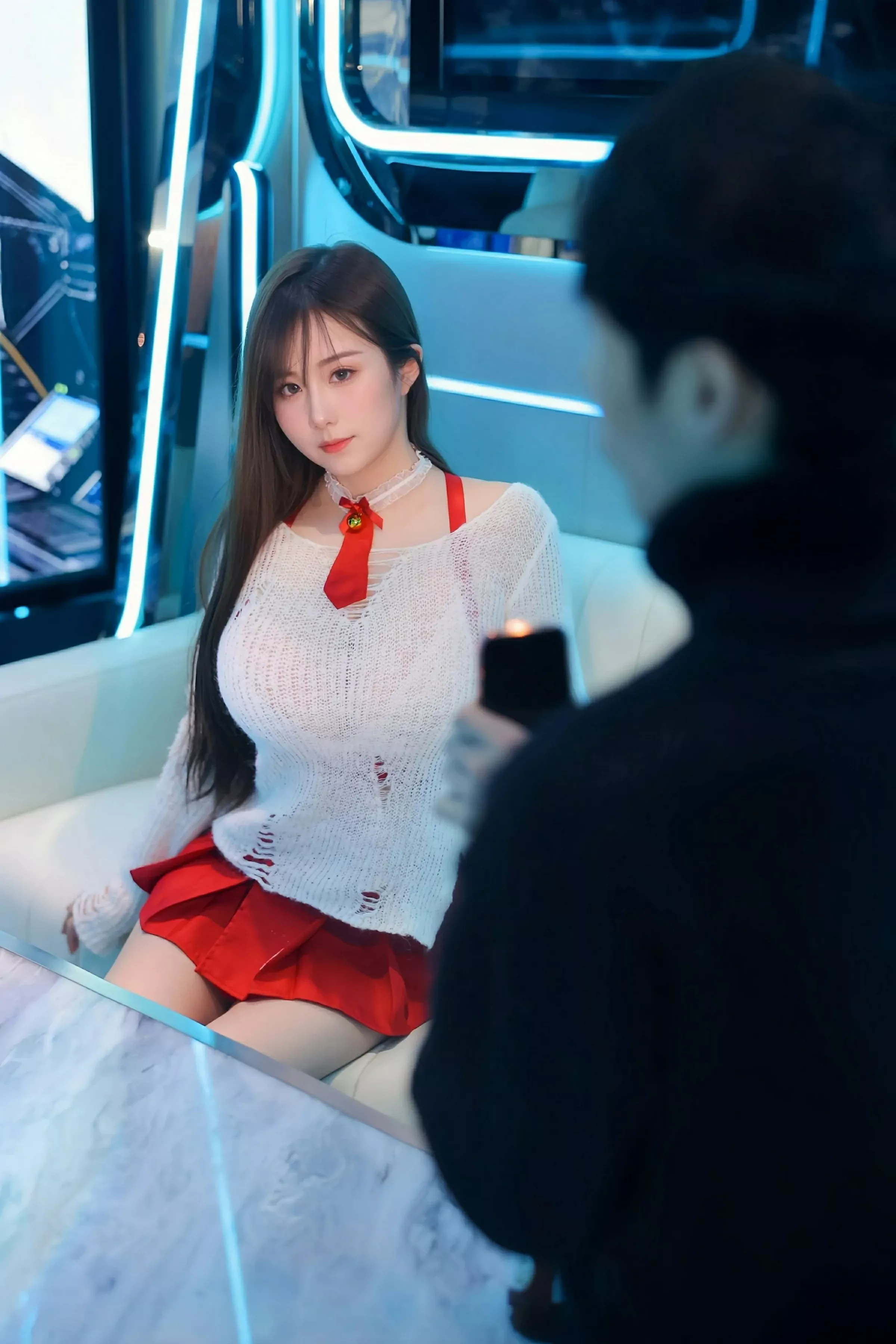 [XiuRen秀人网] 2025.06.26 No.10470 小肉肉咪 红色短裙 [76P] NO.10