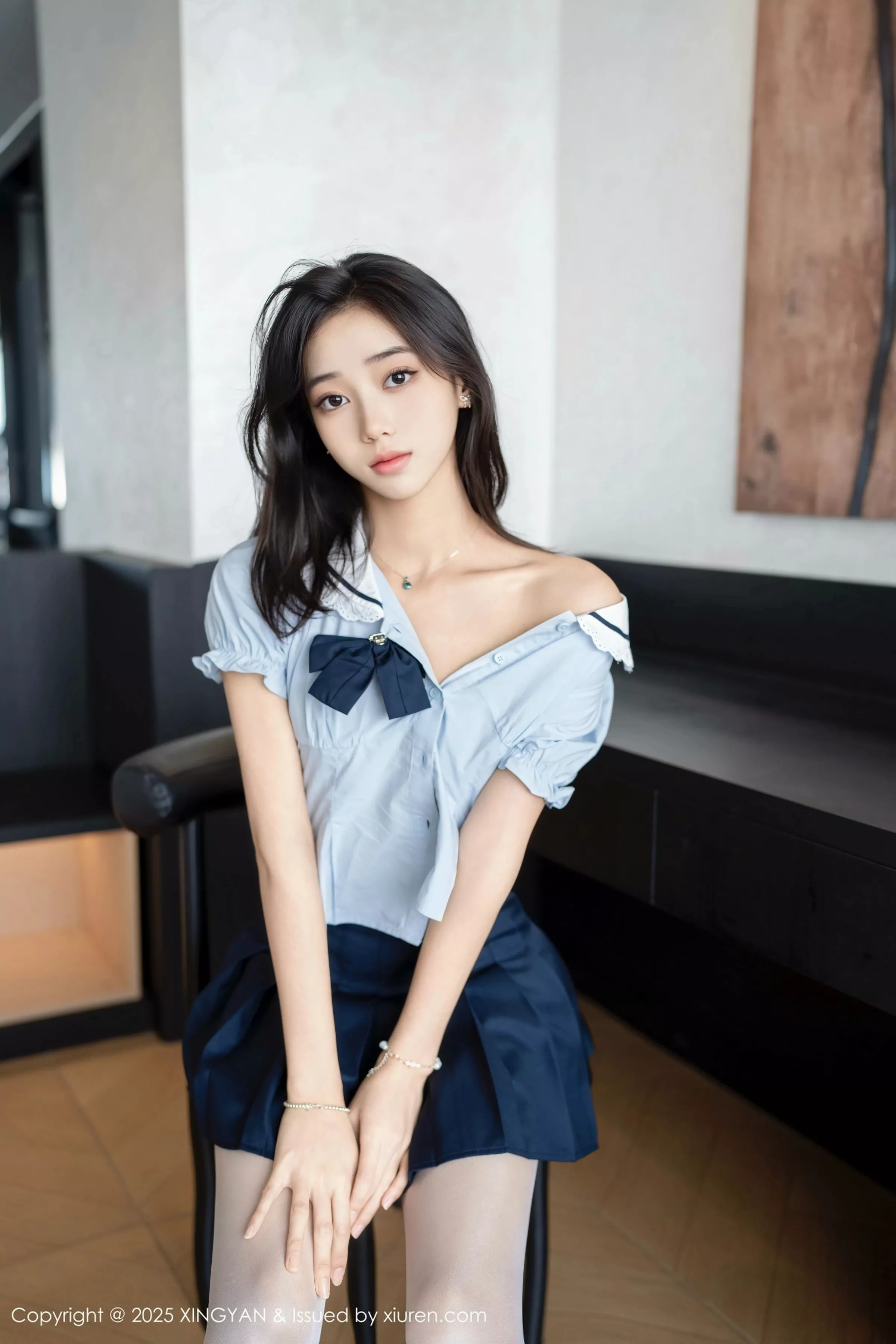 [XINGYAN星颜社] 2025.06.26 VOL.360 时安安 深色短裙 [81P] NO.7
