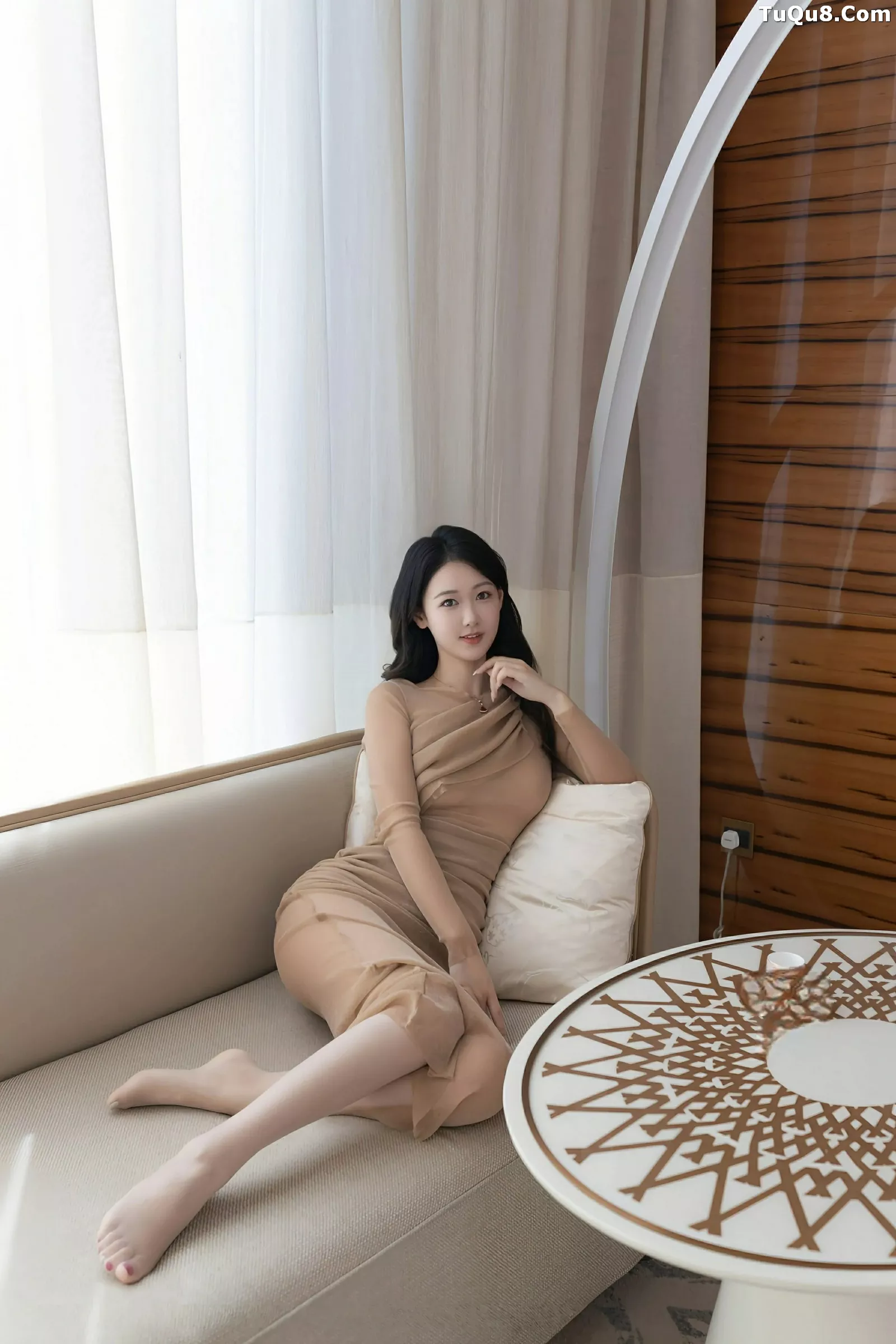 [XiuRen秀人网] 2025.06.30 No.10486 唐安琪 肉色连衣裙 [81P] NO.9