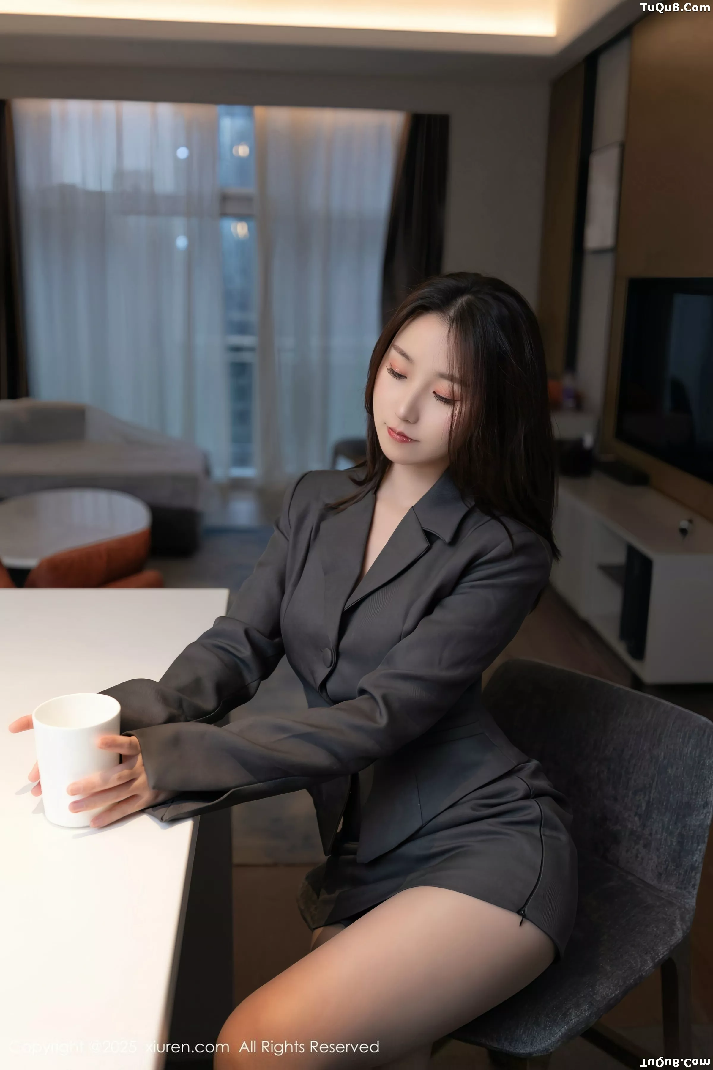 [XiuRen秀人网] 2025.07.02 No.10497 杏子Yada 黑色西服 [83P] NO.7