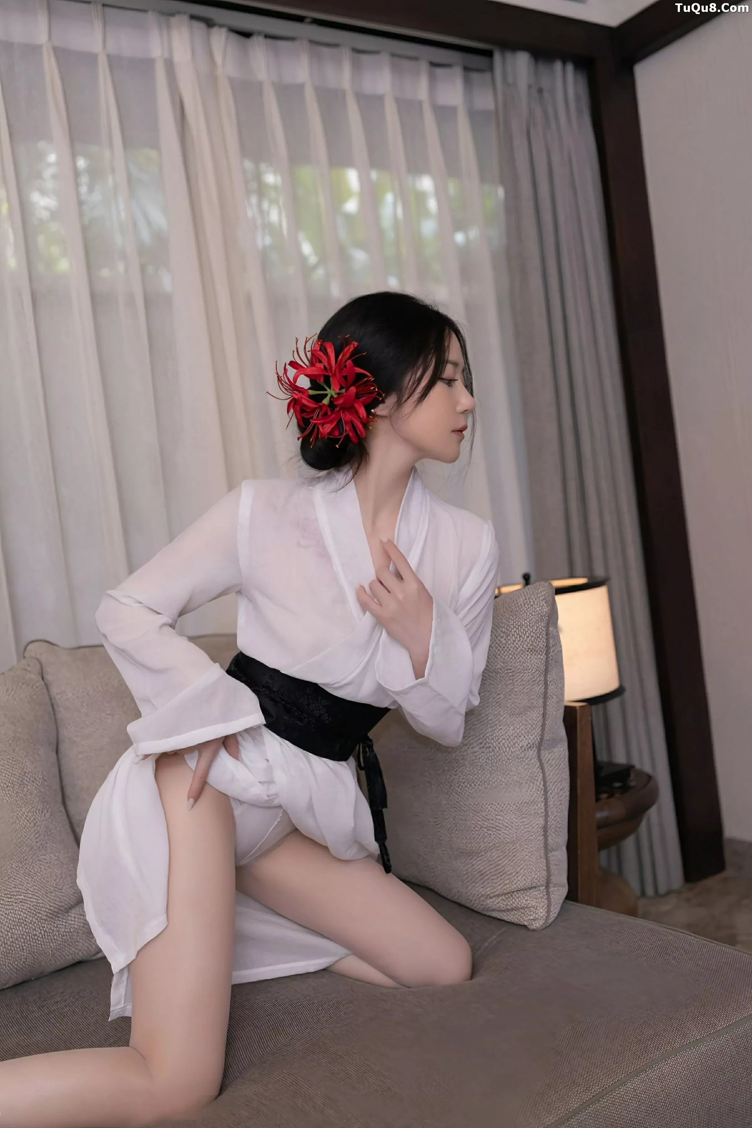 [XiuRen秀人网] 2025.07.04 No.10514 鱼子酱Fish 白色丝袜 [80P] NO.7