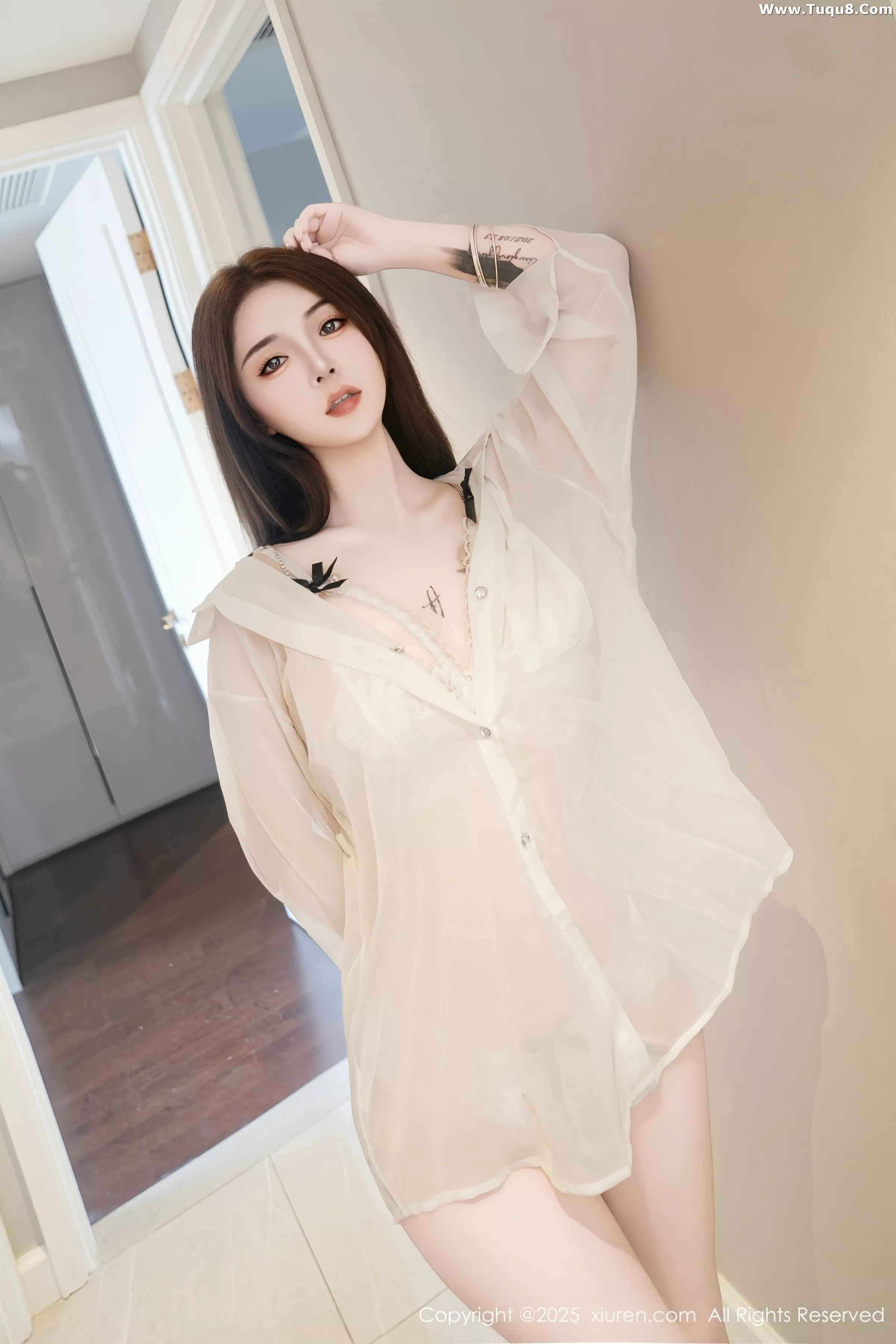 [XiuRen秀人网] 2025.07.15 No.10549 沐娜娜 镂空内衣 [75P] NO.9