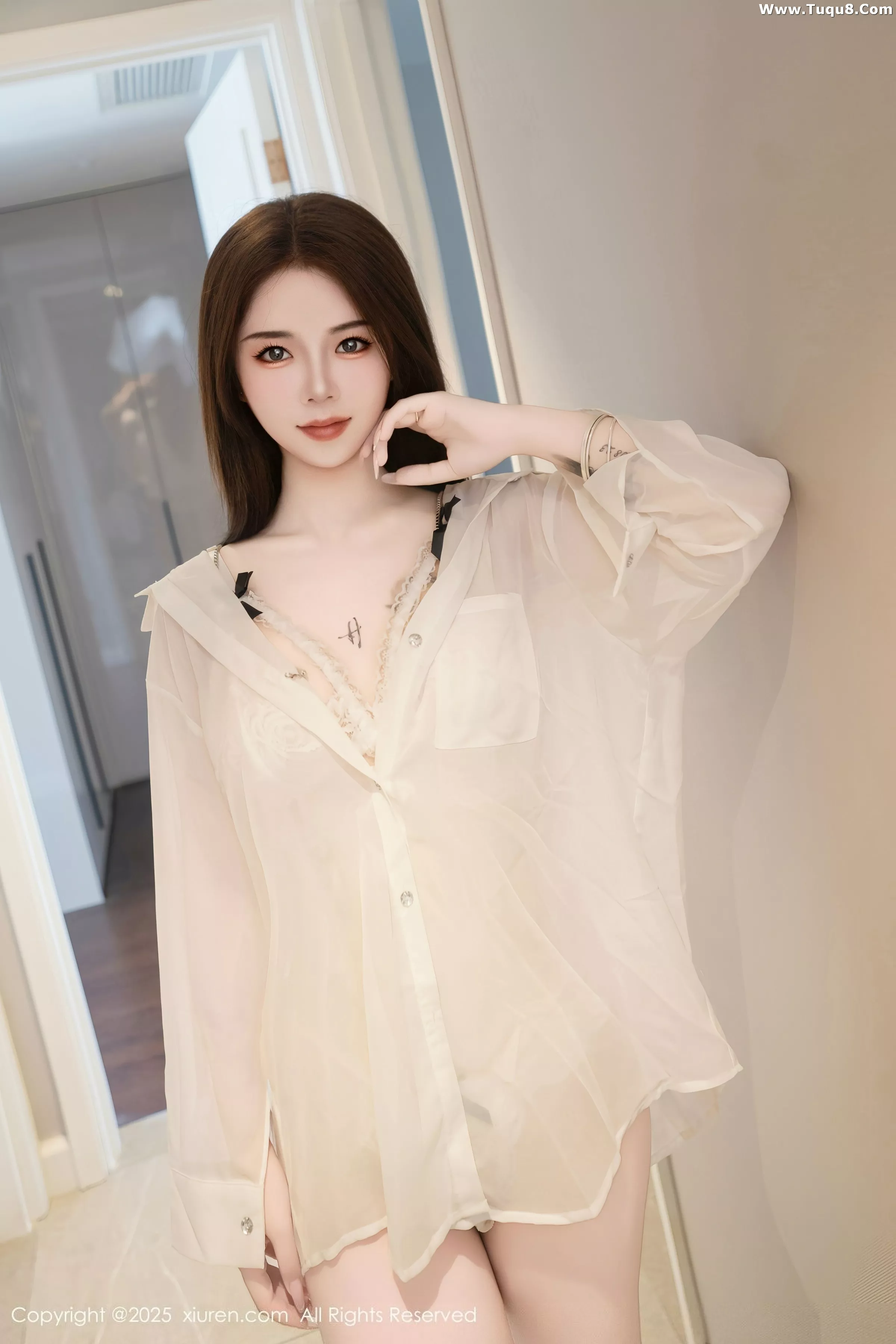 [XiuRen秀人网] 2025.07.15 No.10549 沐娜娜 镂空内衣 [75P] NO.8