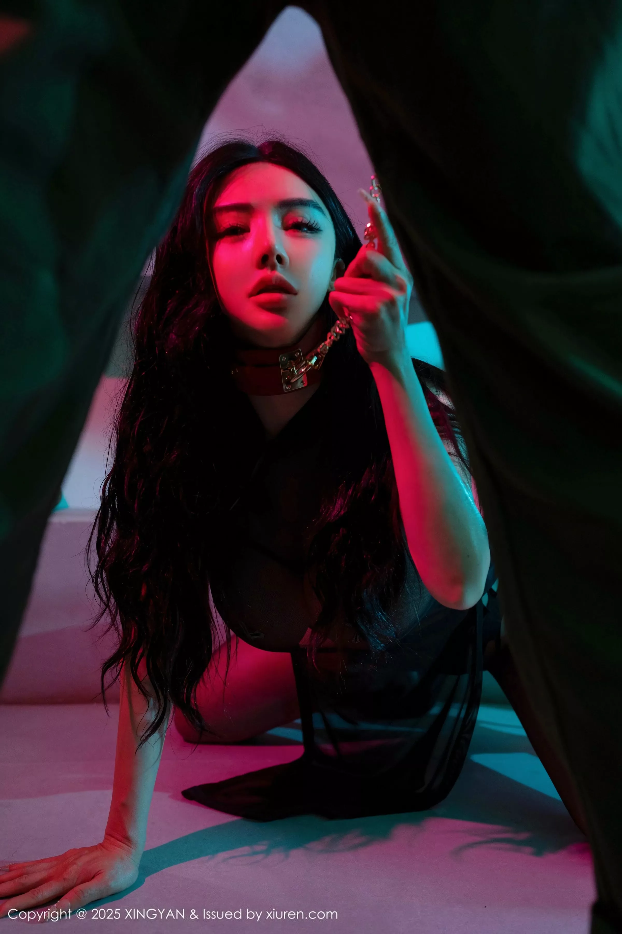 [XINGYAN星颜社] 2025.06.20 VOL.359 潘思沁 黑色情趣 [77+1P] NO.12