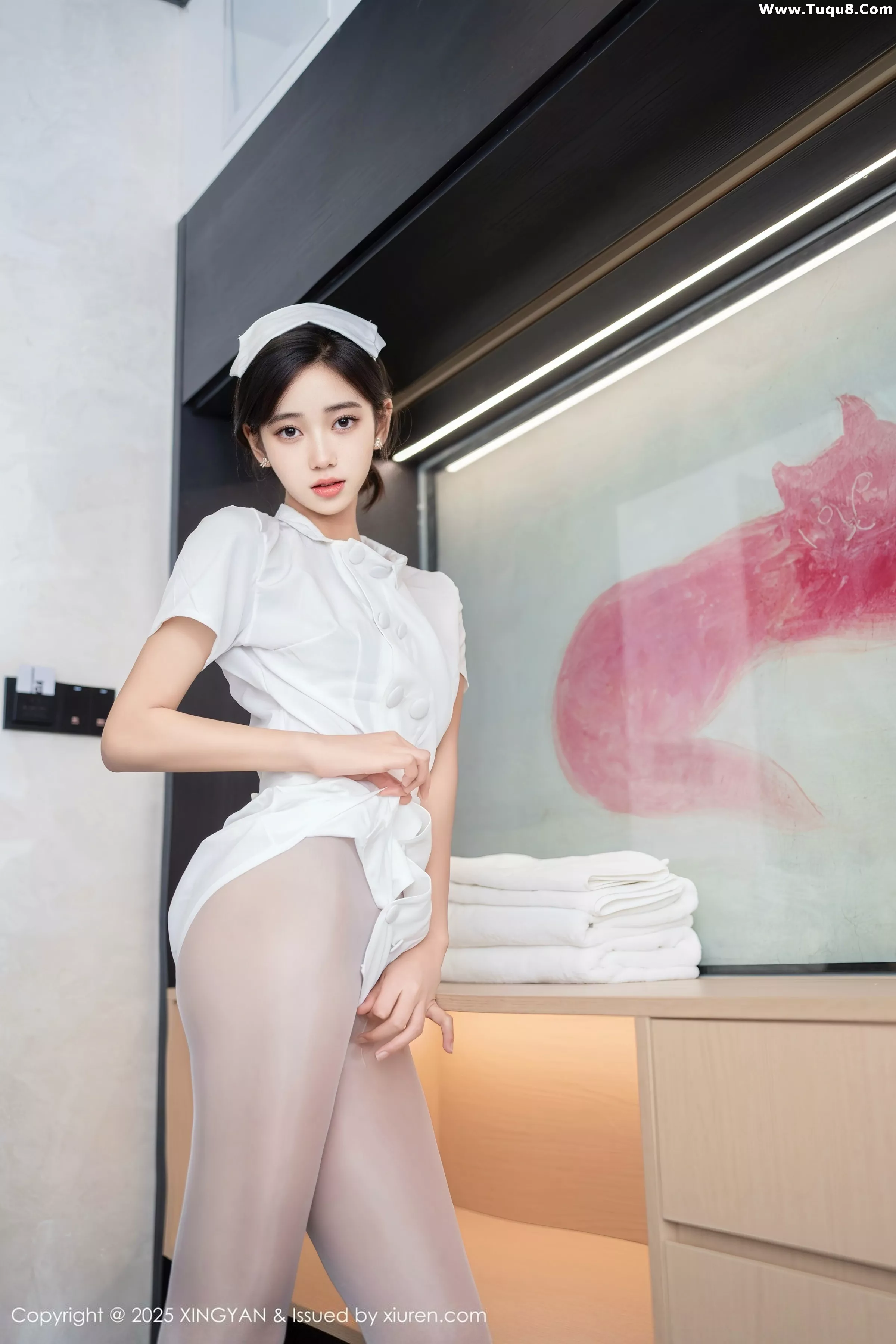 [XINGYAN星颜社] 2025.07.17 VOL.371 时安安 白色护士 [75P] NO.8