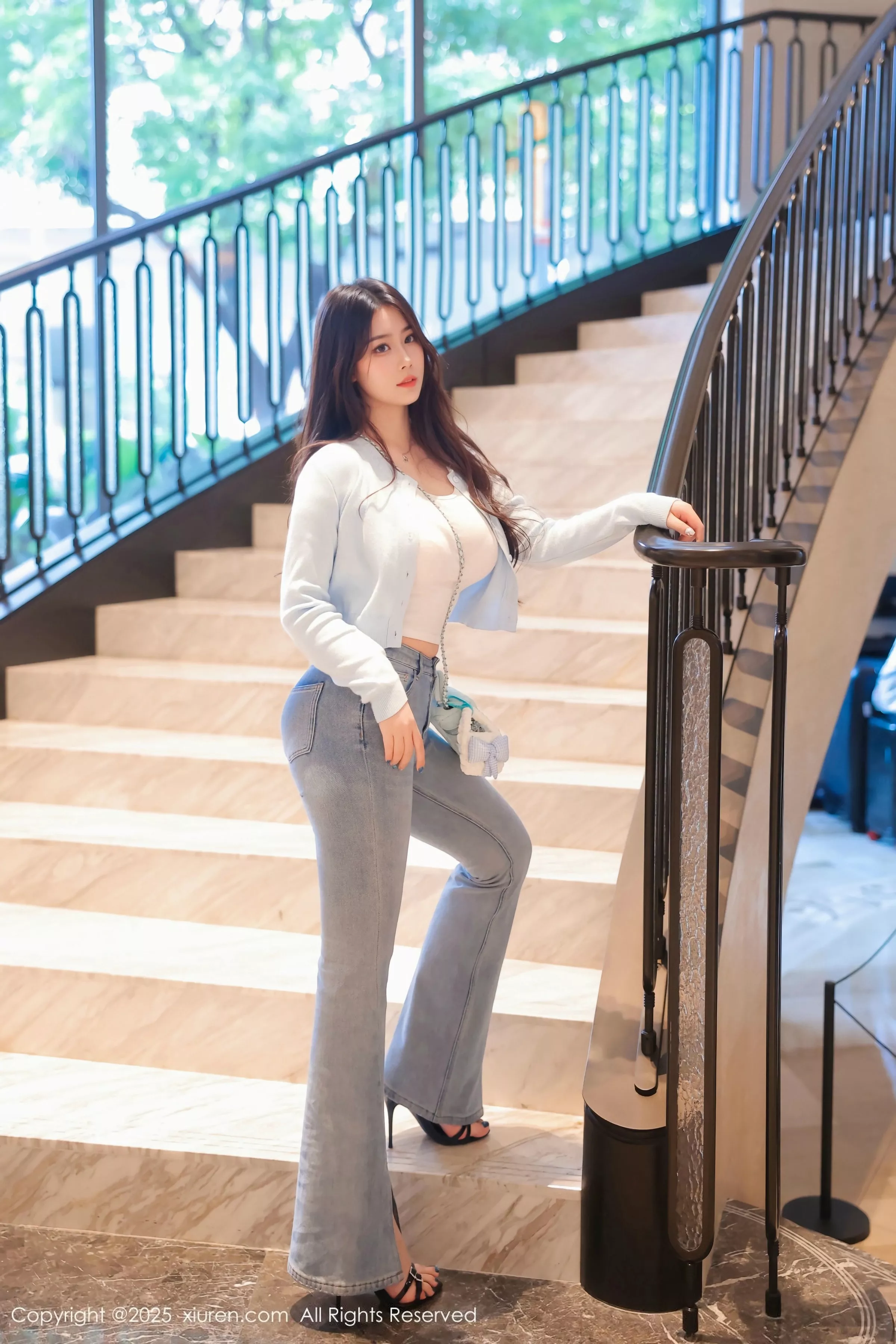 [XiuRen秀人网] 2025.06.23 No.10450 蛋蛋宝 魅惑黑丝 [70P] NO.2