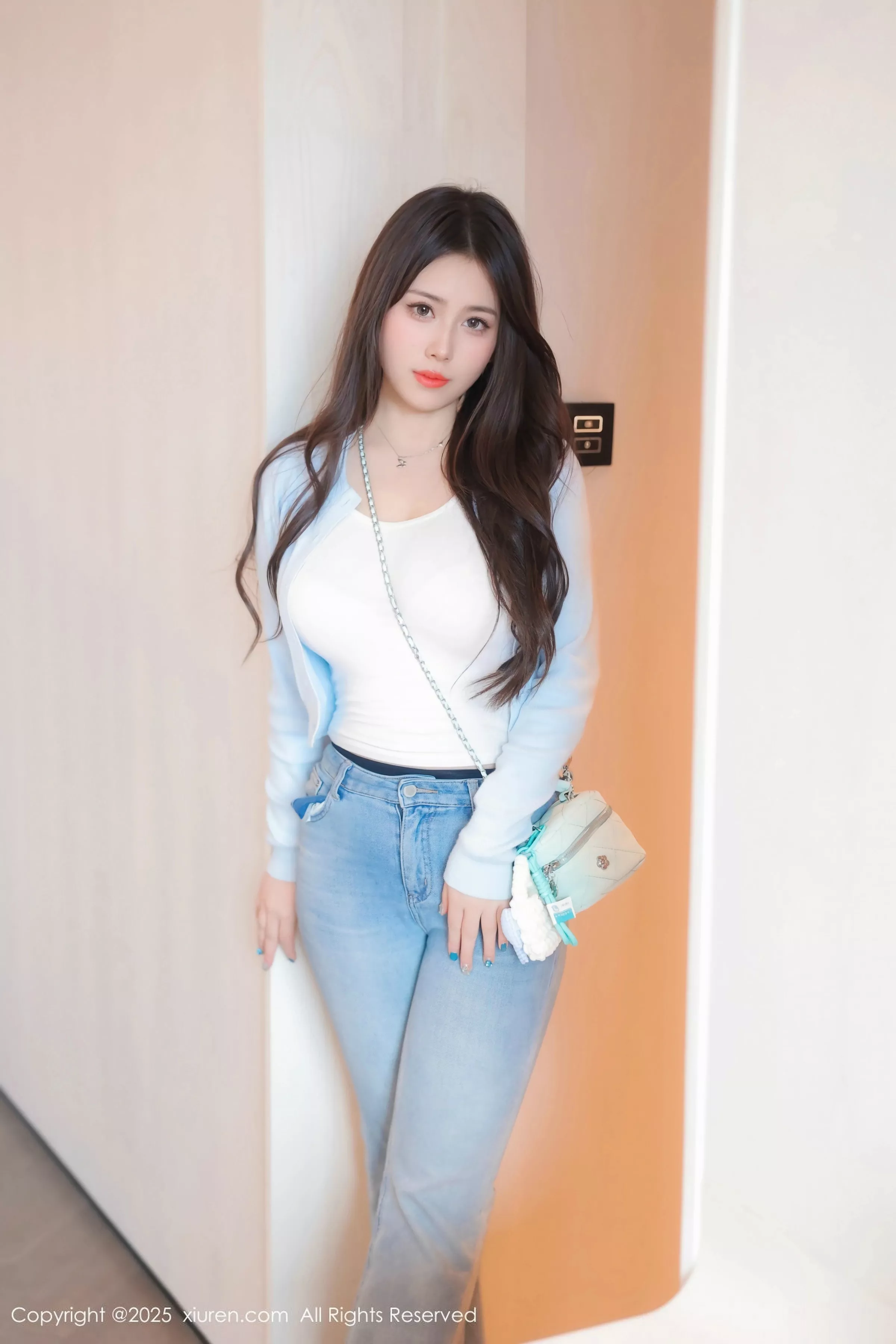 [XiuRen秀人网] 2025.06.23 No.10450 蛋蛋宝 魅惑黑丝 [70P] NO.8