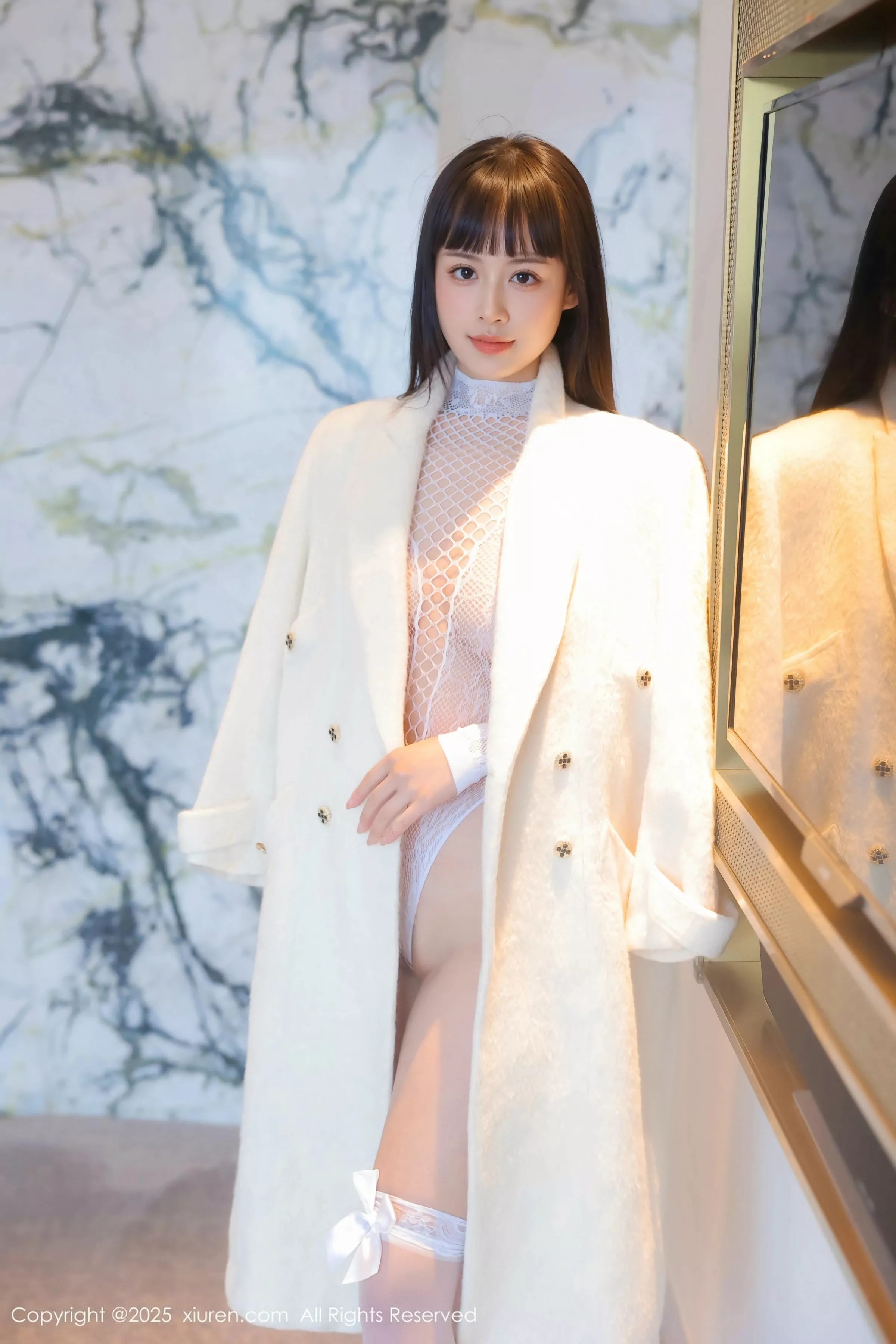 [XiuRen秀人网] 2025.06.24 No.10454 瓦达西 白色丝袜 [69P] NO.1