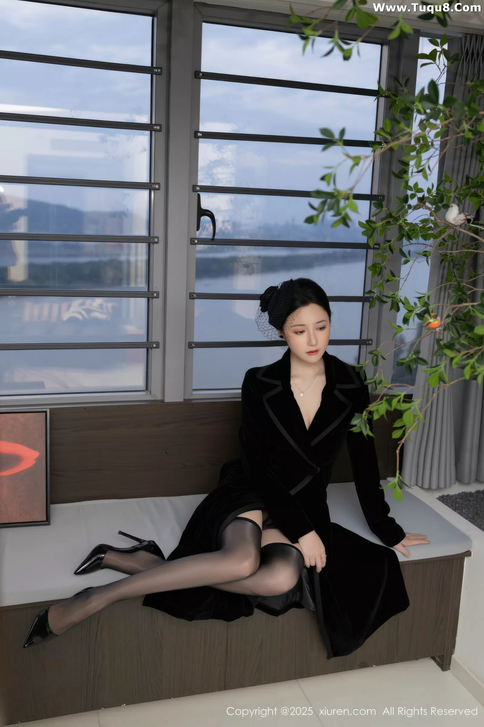 [XiuRen秀人网] 2025.07.18 No.10564 鱼子酱Fish 魅惑黑丝 [80P] NO.2