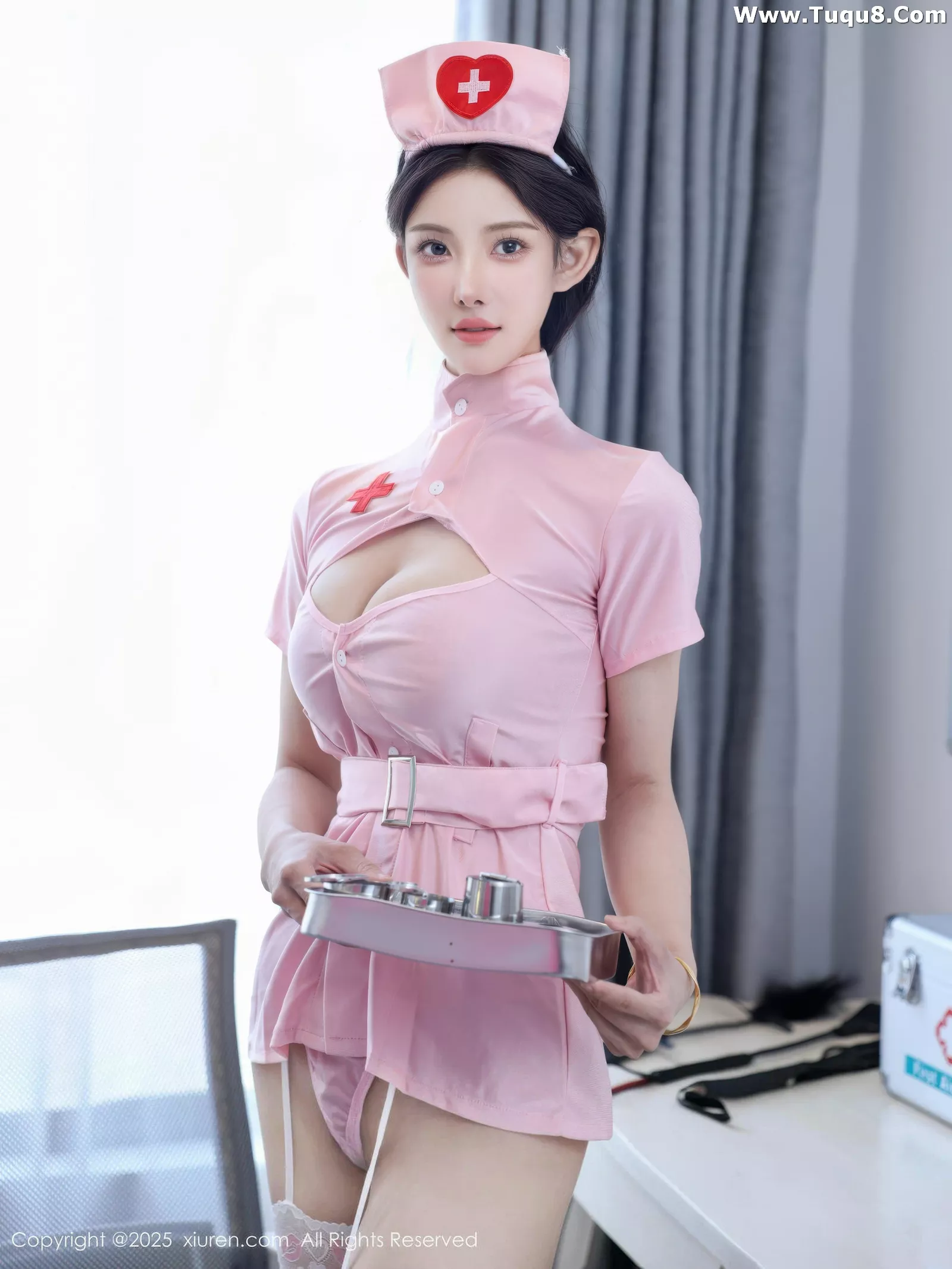 [XiuRen秀人网] 2025.07.18 No.10563 梨霜儿 粉色护士 [79P] NO.9