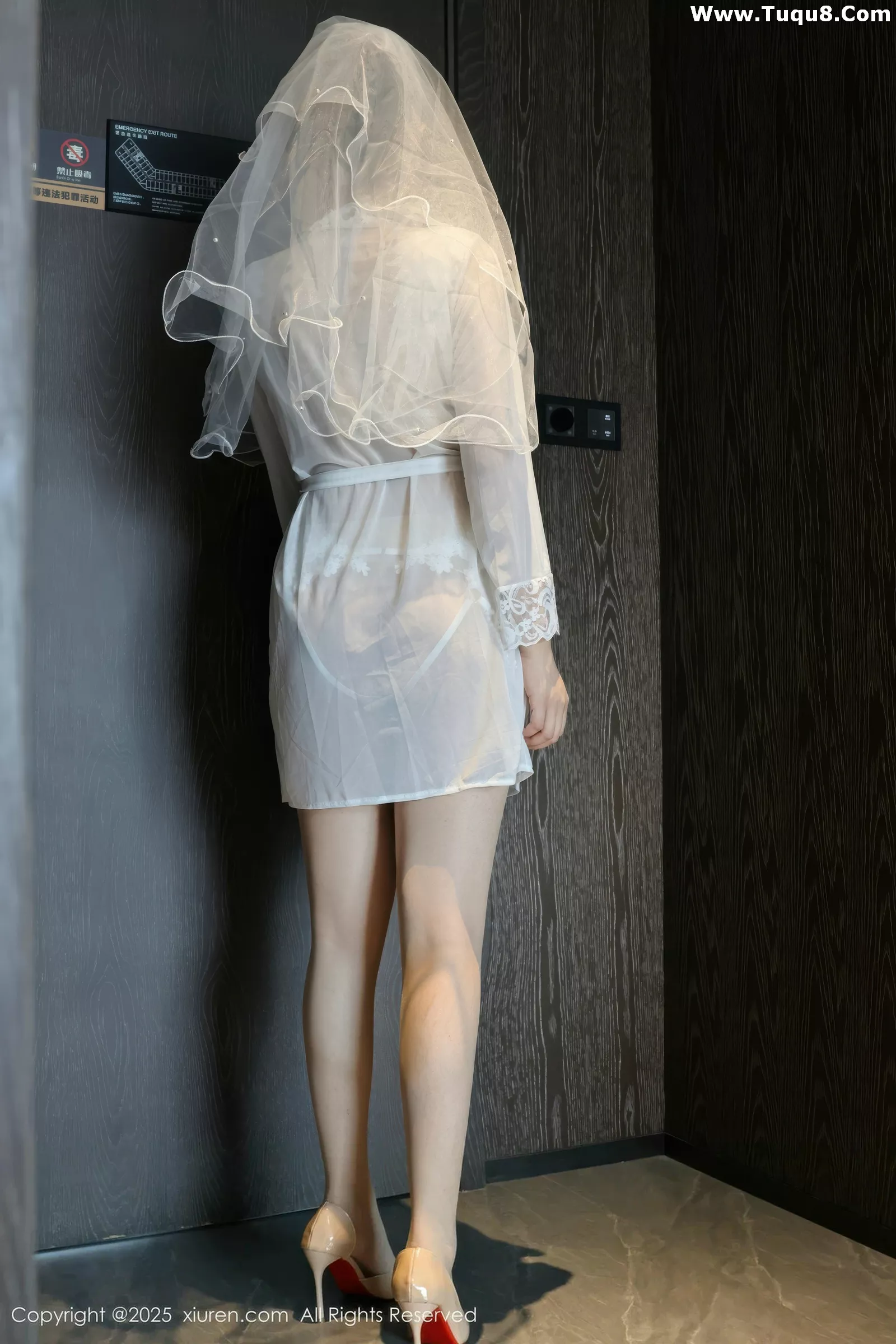 [XiuRen秀人网] 2025.07.18 No.10559 糯梨子 白色婚纱 [70P] NO.3