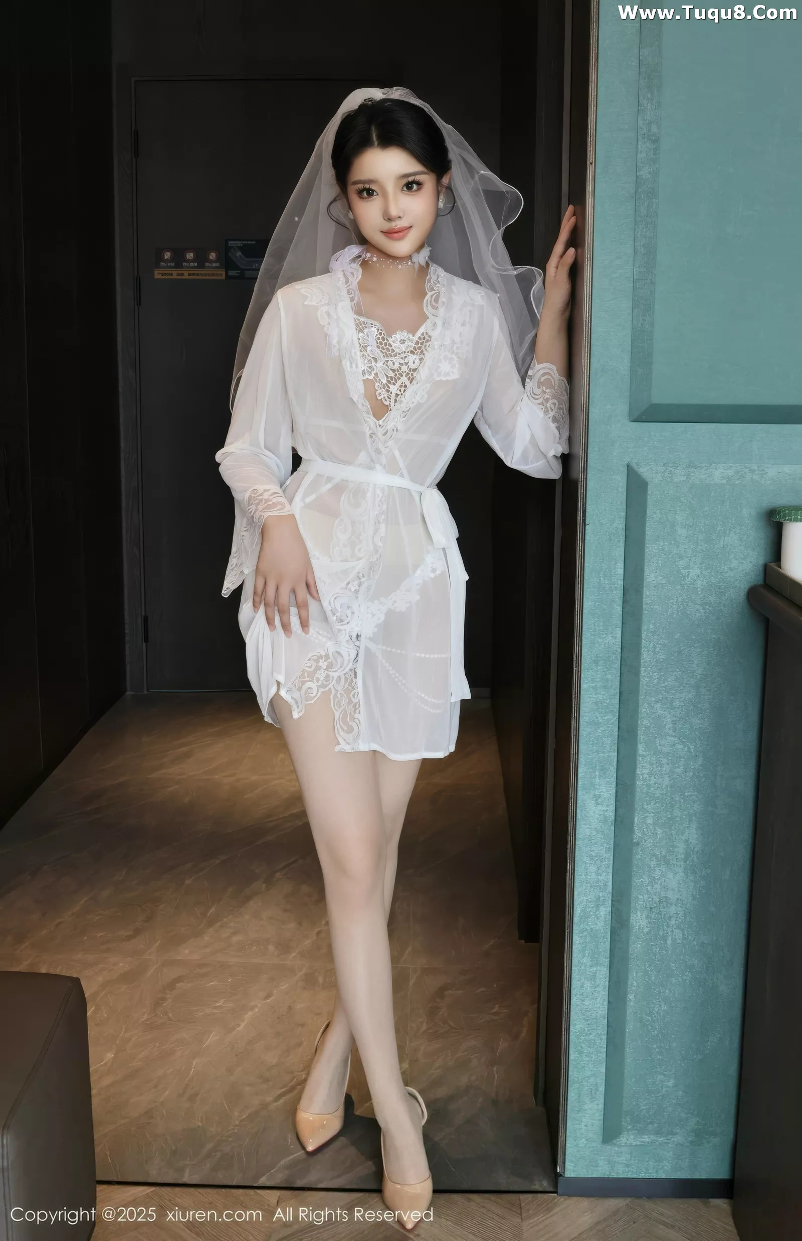 [XiuRen秀人网] 2025.07.18 No.10559 糯梨子 白色婚纱 [70P] NO.8