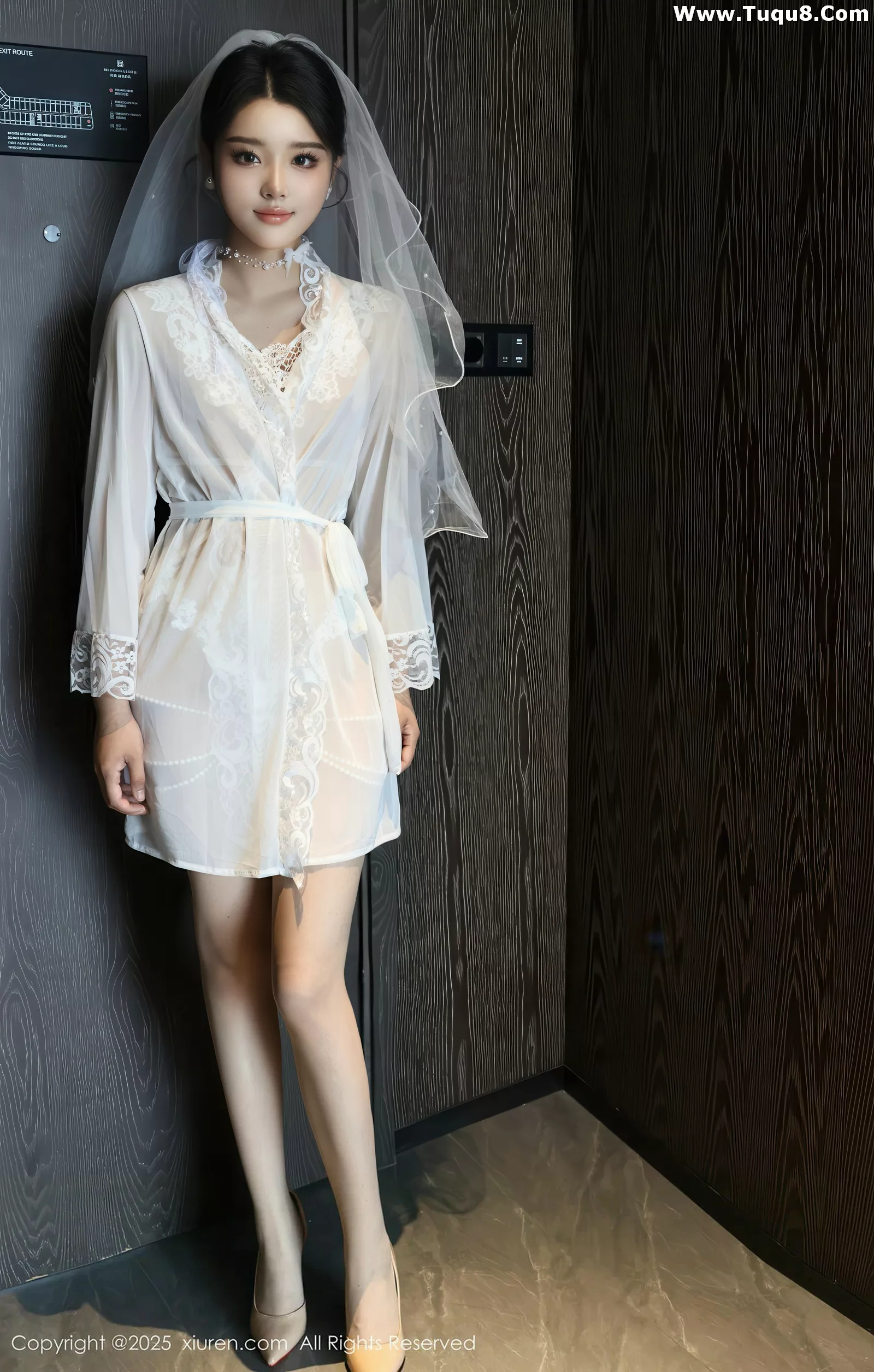 [XiuRen秀人网] 2025.07.18 No.10559 糯梨子 白色婚纱 [70P] NO.5