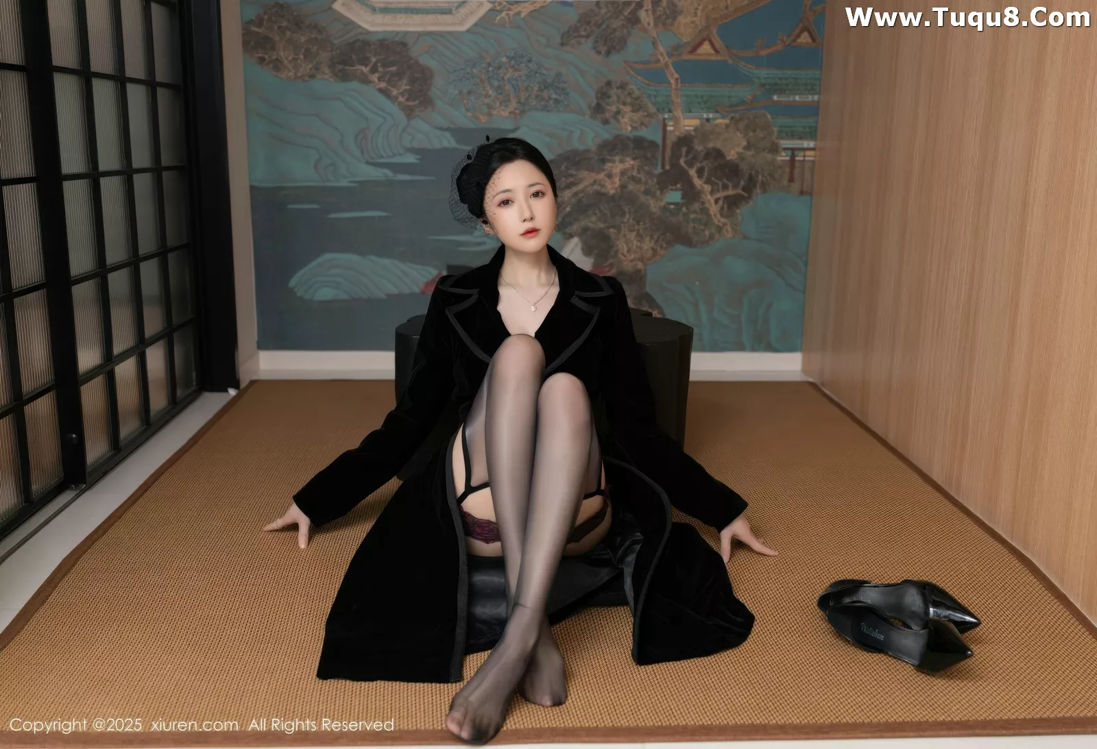 [XiuRen秀人网] 2025.07.18 No.10564 鱼子酱Fish 魅惑黑丝 [80P] NO.9