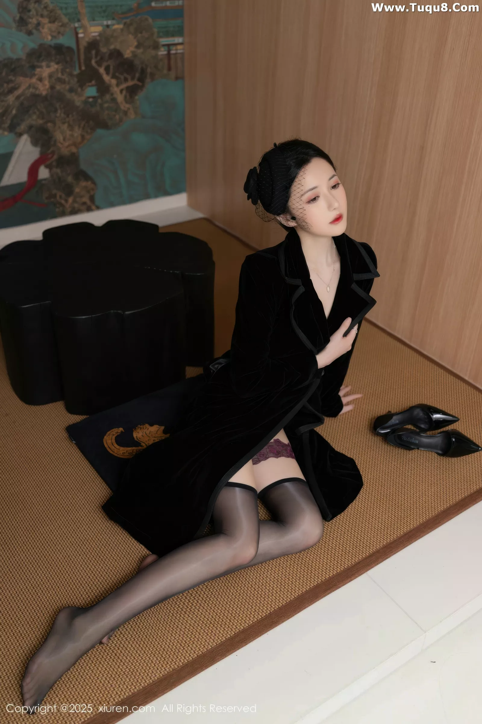 [XiuRen秀人网] 2025.07.18 No.10564 鱼子酱Fish 魅惑黑丝 [80P] NO.11