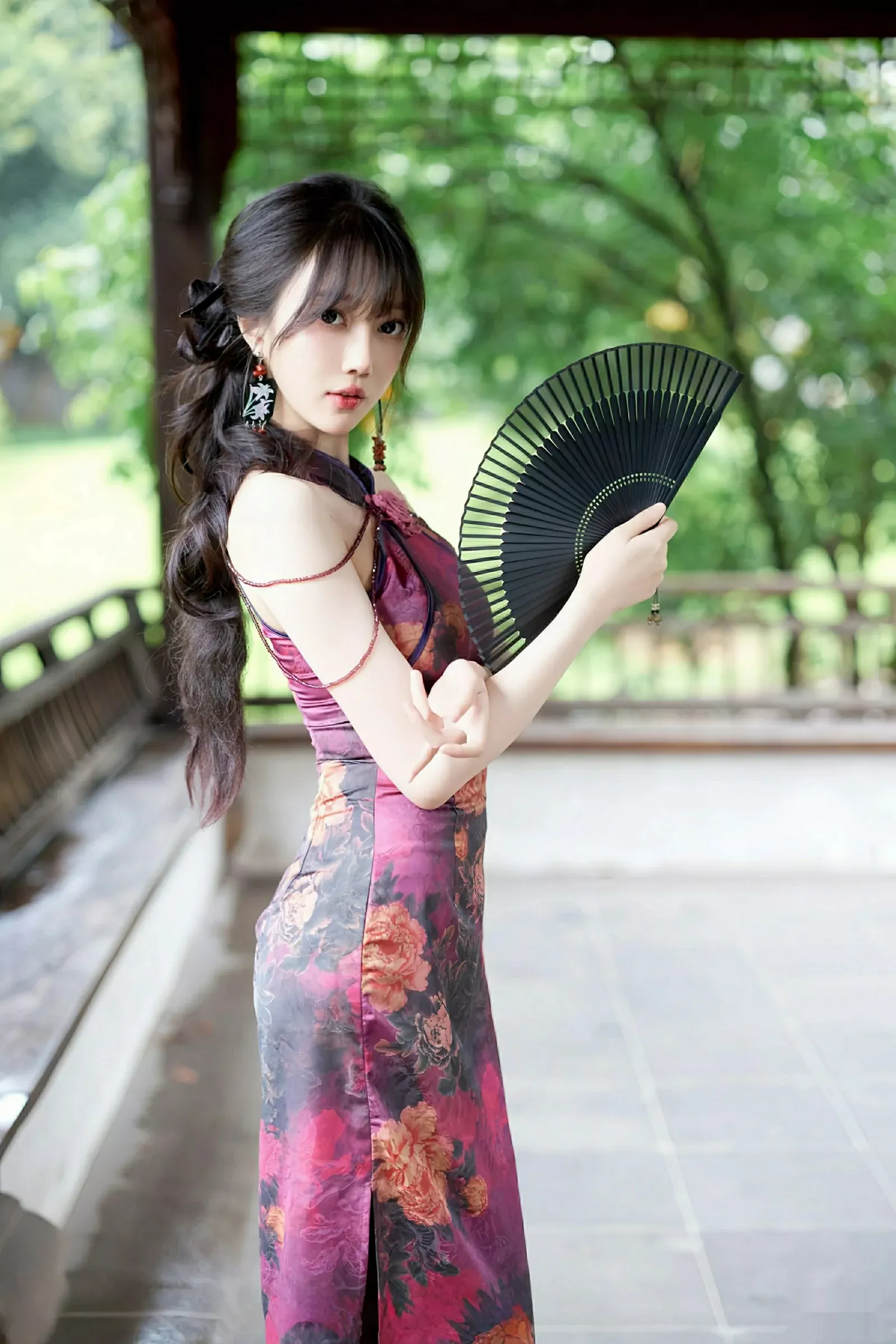 [XiuRen秀人网] 2025.07.28 No.10593 玥儿玥er 紫色旗袍 [64P] NO.3