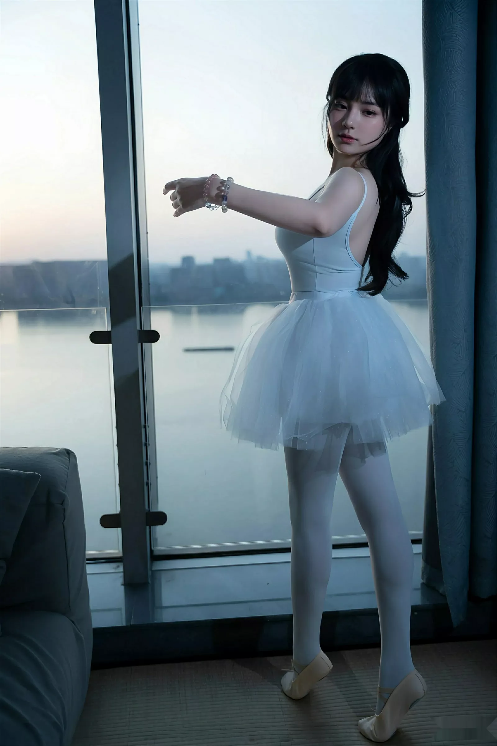 [XiuRen秀人网] 2025.07.23 No.10575 软情 白色芭蕾服 [78P] NO.12