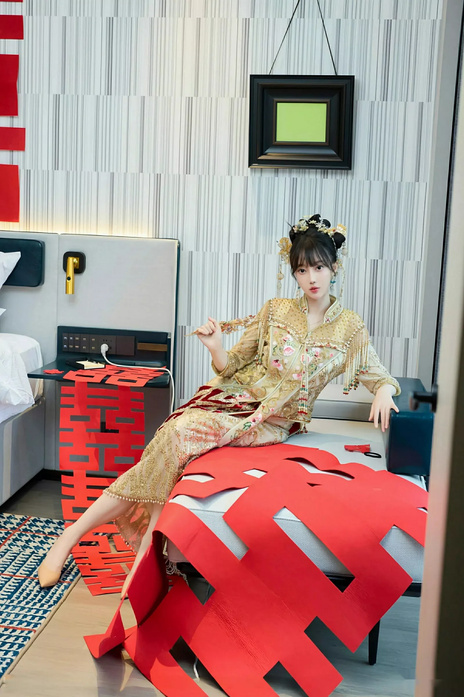 [XiuRen秀人网] 2025.07.21 No.10567 玥儿玥er 秀禾服饰 [72P] NO.4