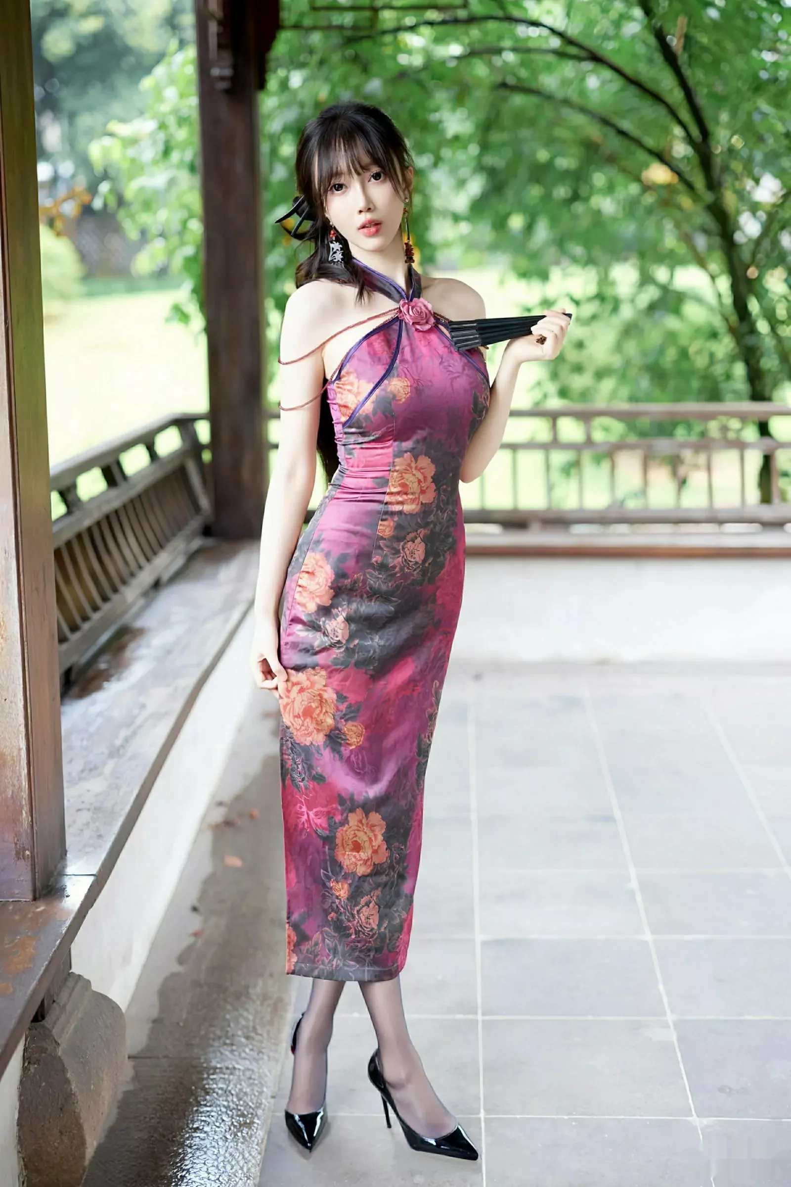 [XiuRen秀人网] 2025.07.28 No.10593 玥儿玥er 紫色旗袍 [64P] NO.12