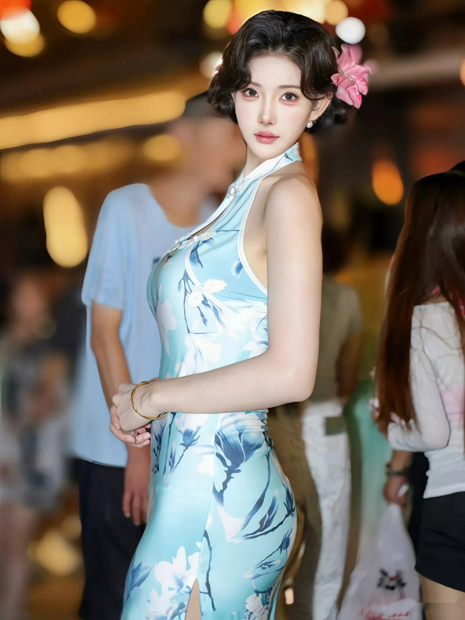 [XiuRen秀人网] 2025.07.28 No.10594 梨霜儿 青色旗袍 [82P] NO.6