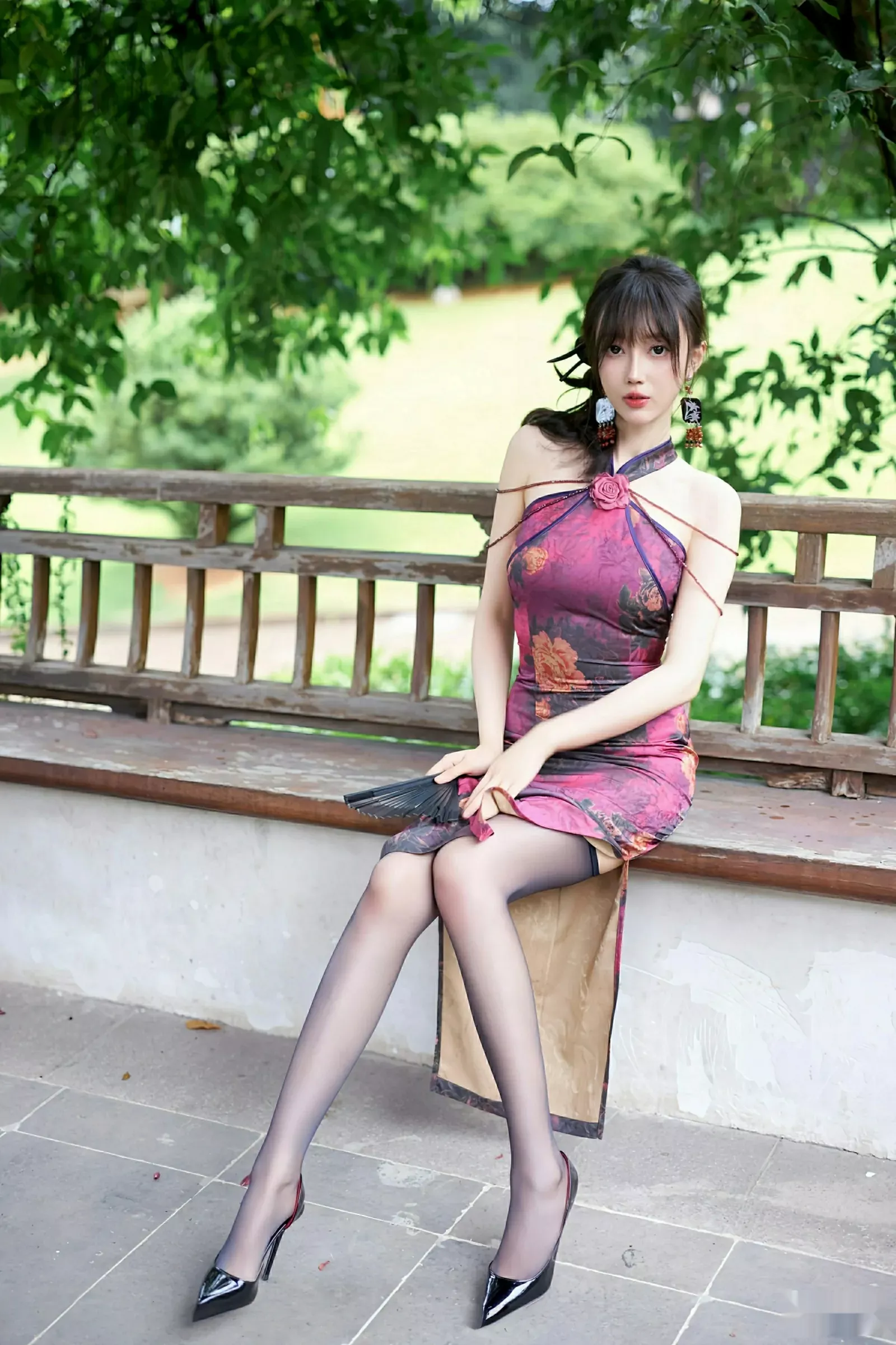 [XiuRen秀人网] 2025.07.28 No.10593 玥儿玥er 紫色旗袍 [64P] NO.8