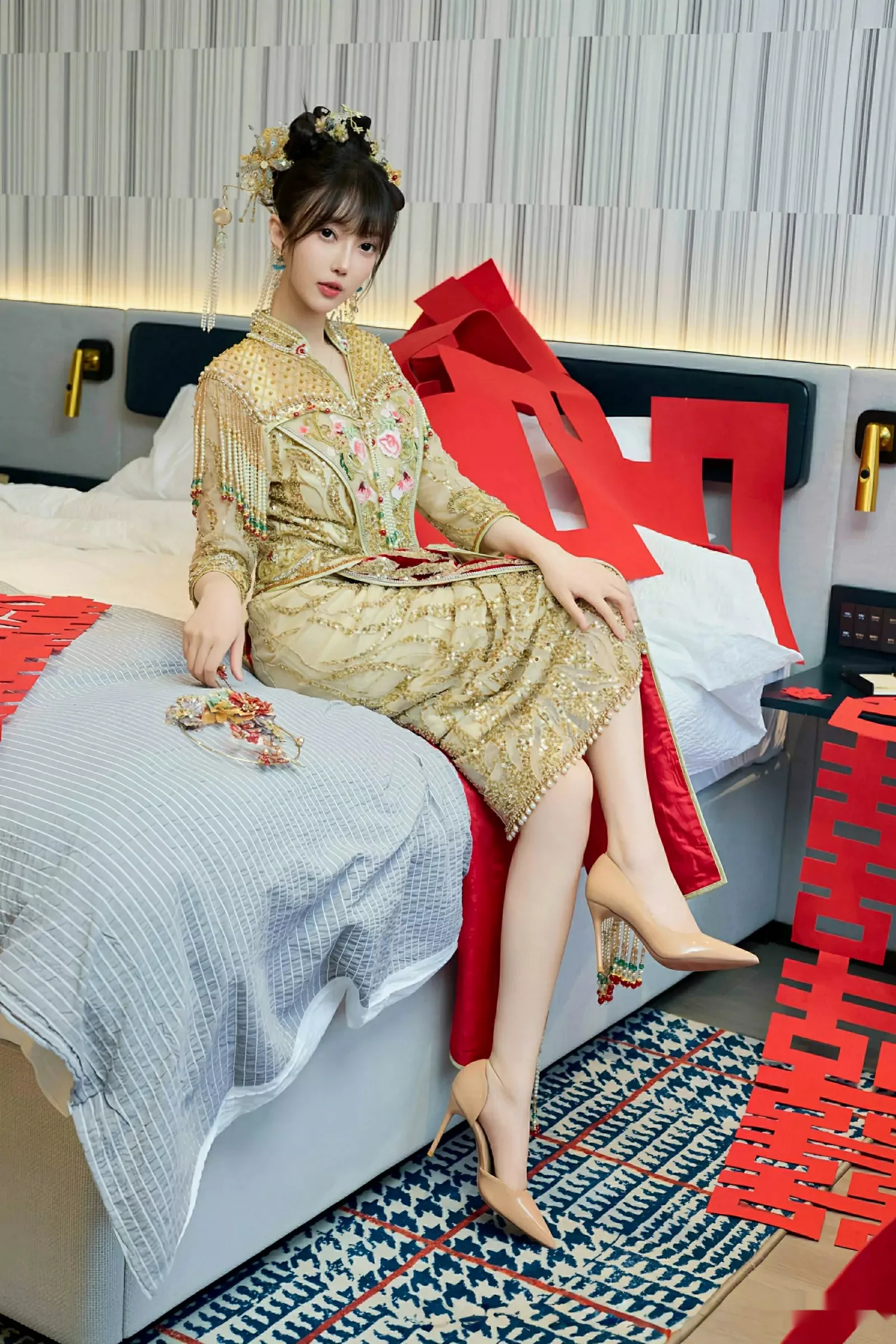 [XiuRen秀人网] 2025.07.21 No.10567 玥儿玥er 秀禾服饰 [72P] NO.7