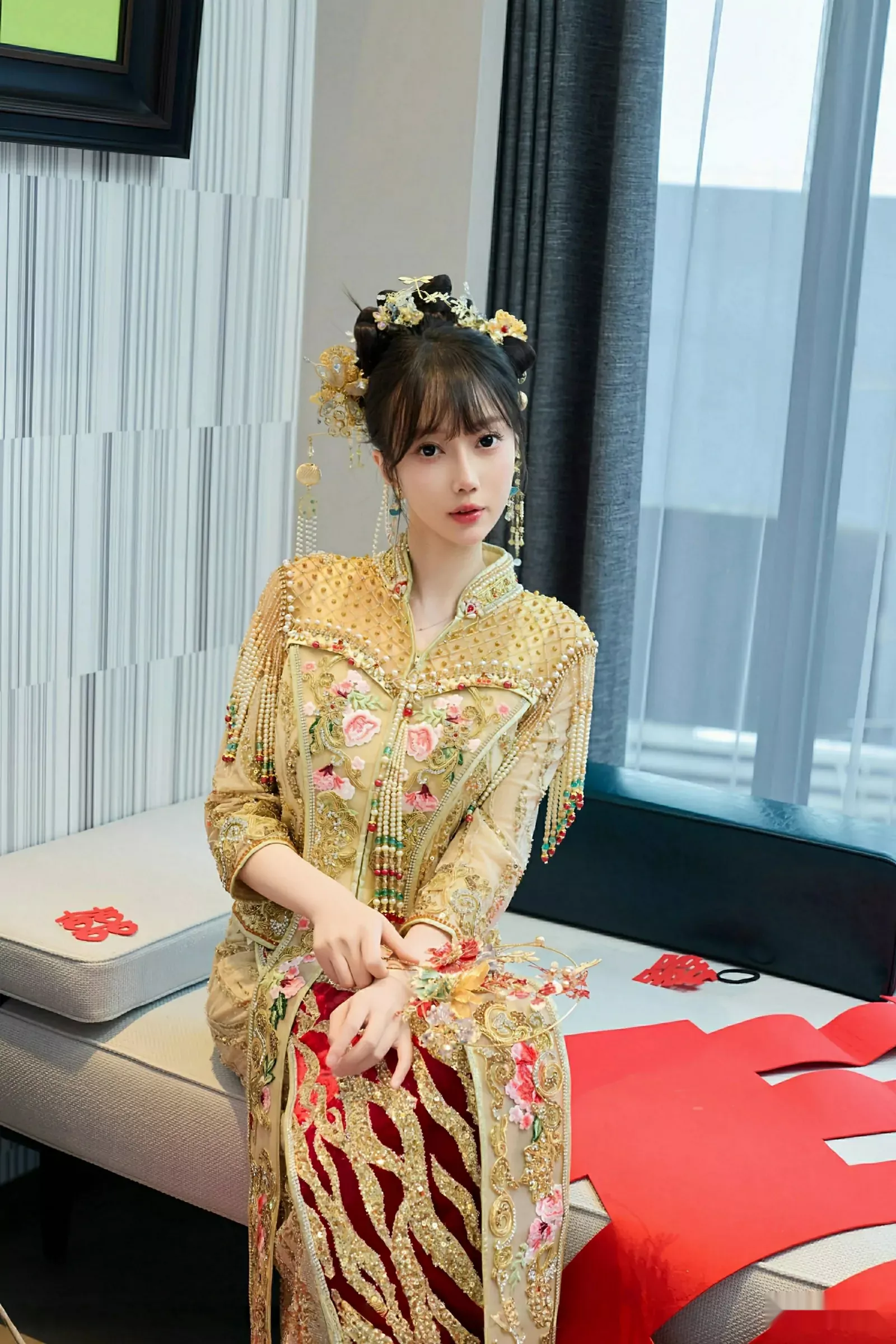 [XiuRen秀人网] 2025.07.21 No.10567 玥儿玥er 秀禾服饰 [72P] NO.8