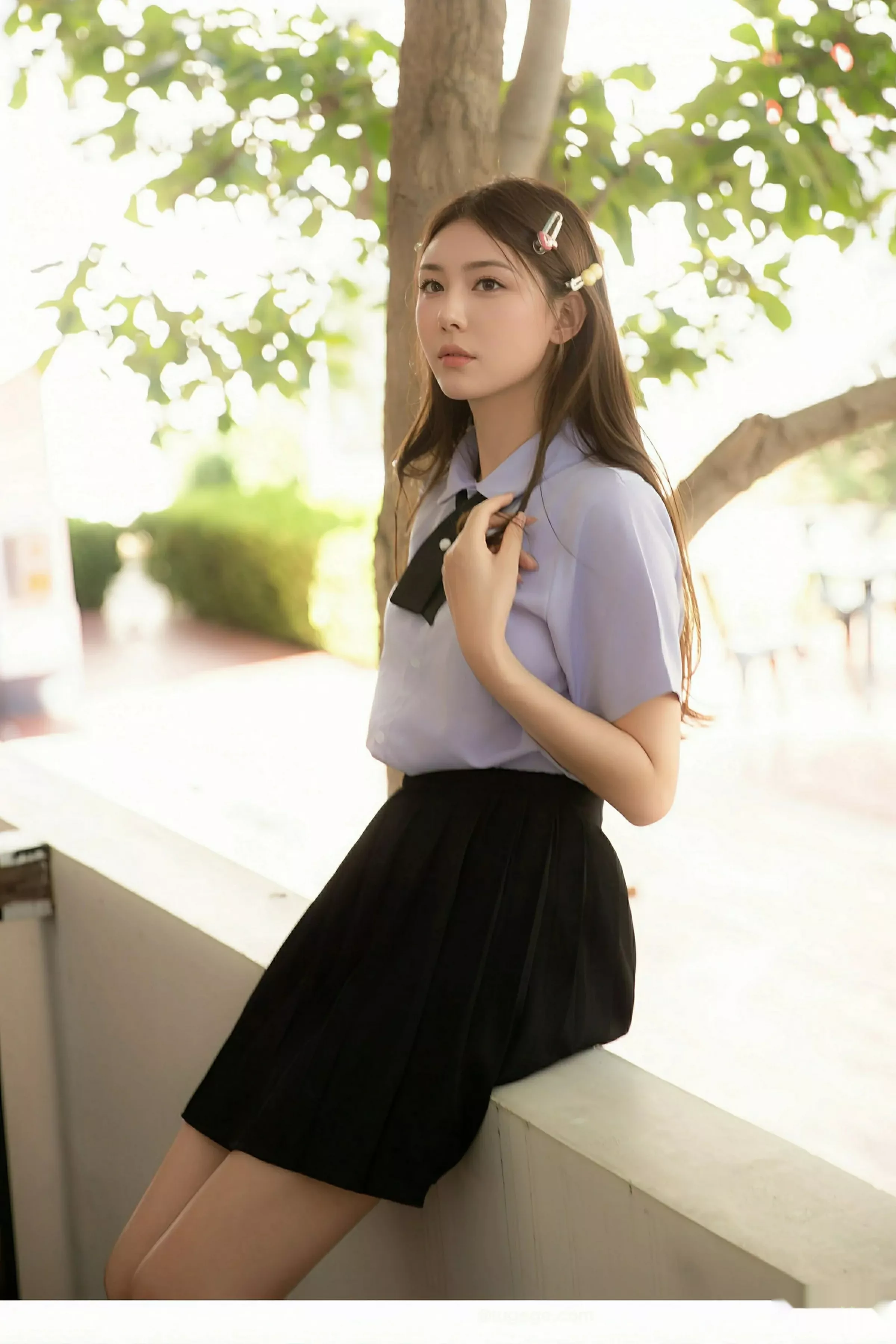 [XiuRen秀人网] 2025.08.05 No.10622 悦兮 蓝色衬衣 [80P] NO.11