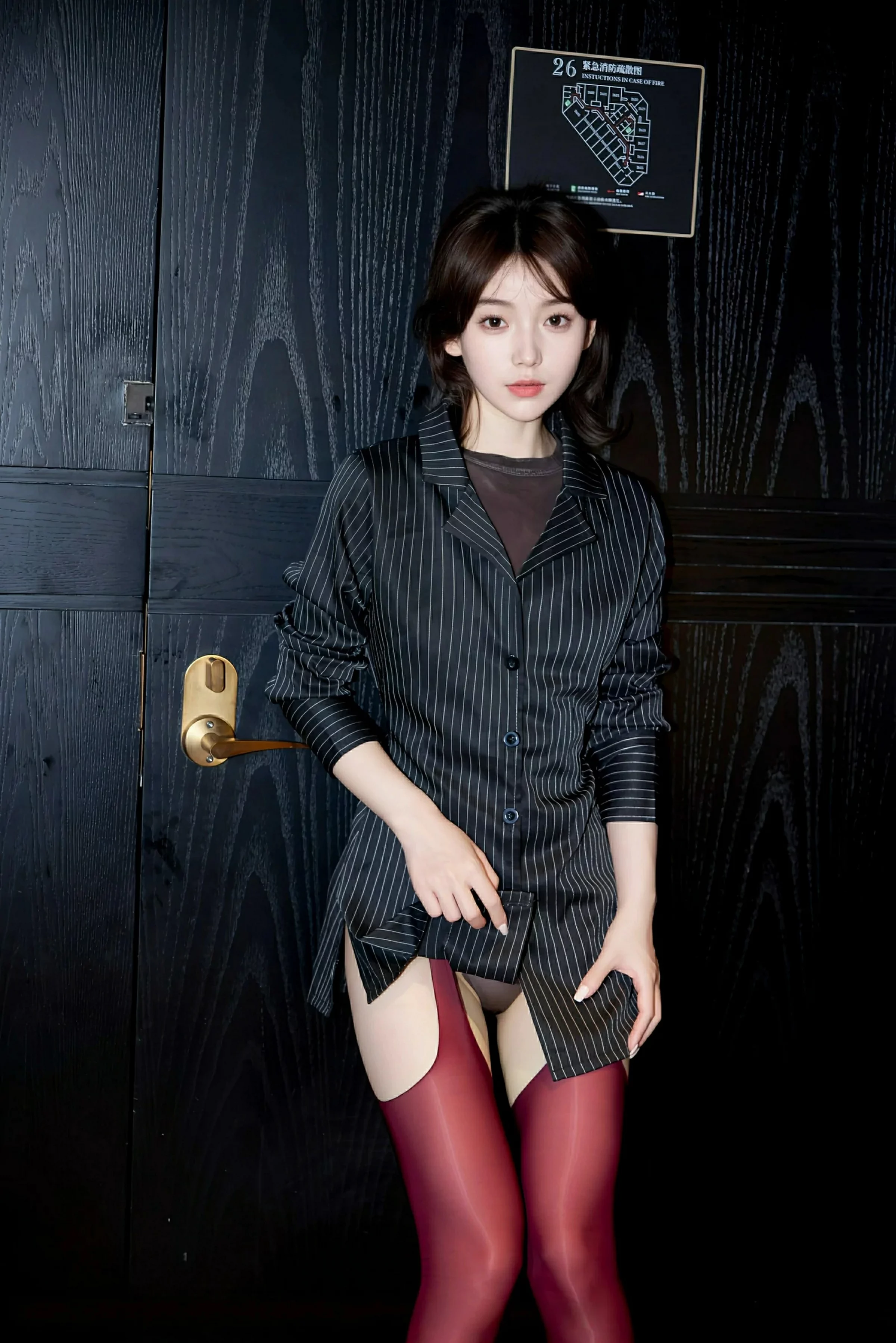 [XiuRen秀人网] 2025.08.08 No.10633 汁汁 黑色衬衫 [57P] NO.6