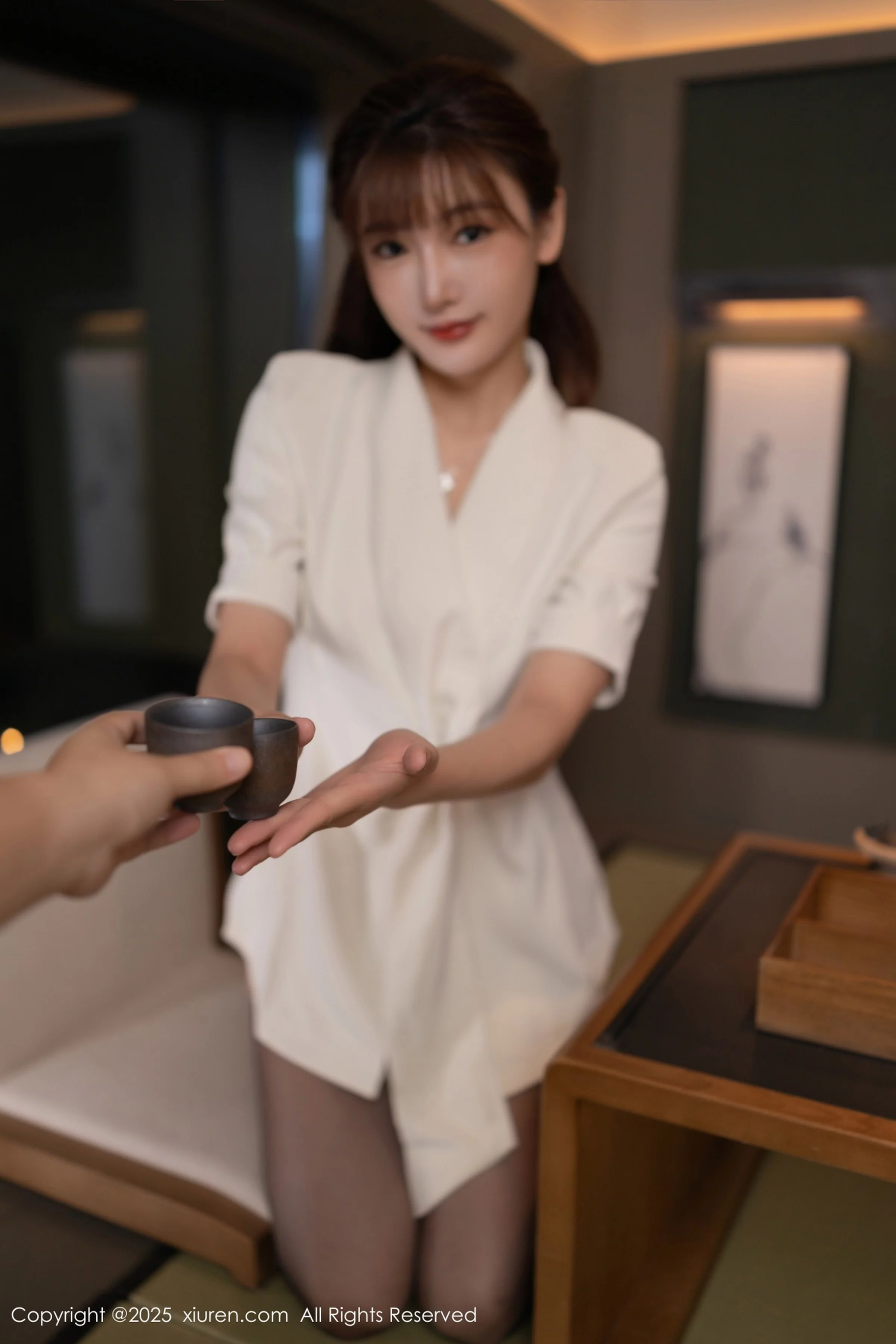 [XiuRen秀人网] 2025.08.14 No.10650 陆萱萱 白色西装 [70P] NO.7