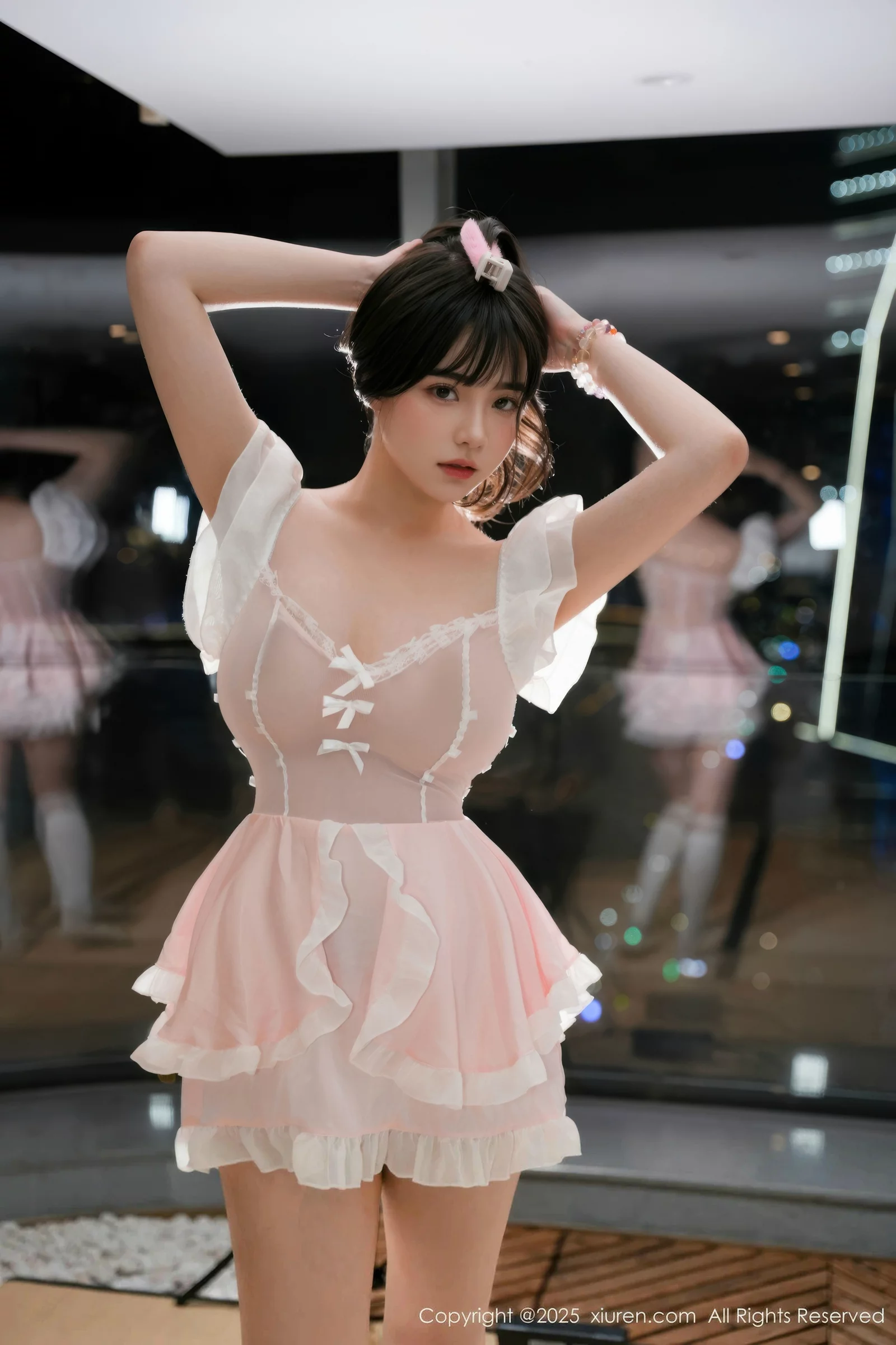 [XiuRen秀人网] 2025.08.15 No.10653 软情 粉色女仆 [55P] NO.9