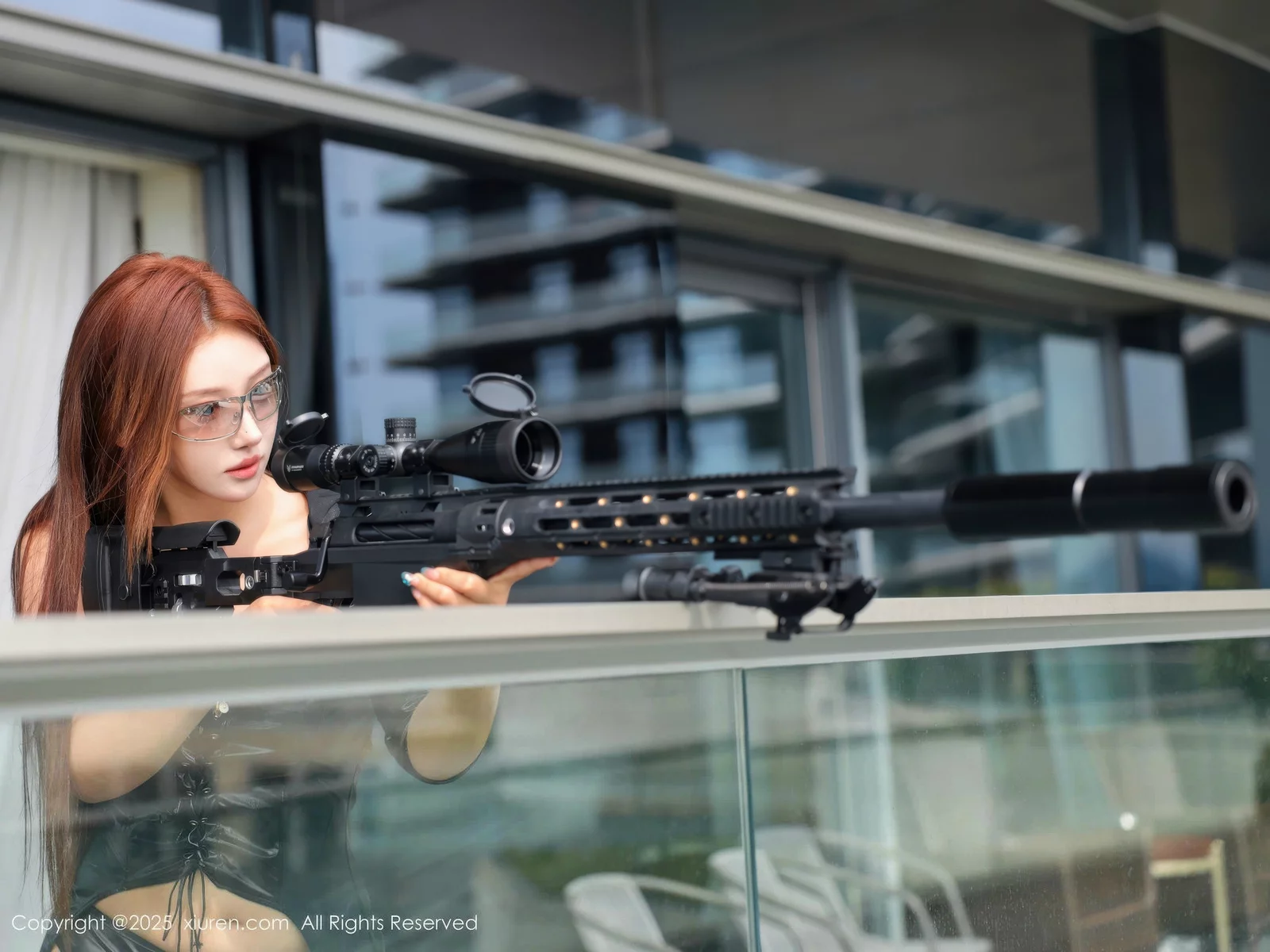 [XiuRen秀人网] 2025.08.15 No.10657 金允希Yuki 黑色皮衣 [90P] NO.6