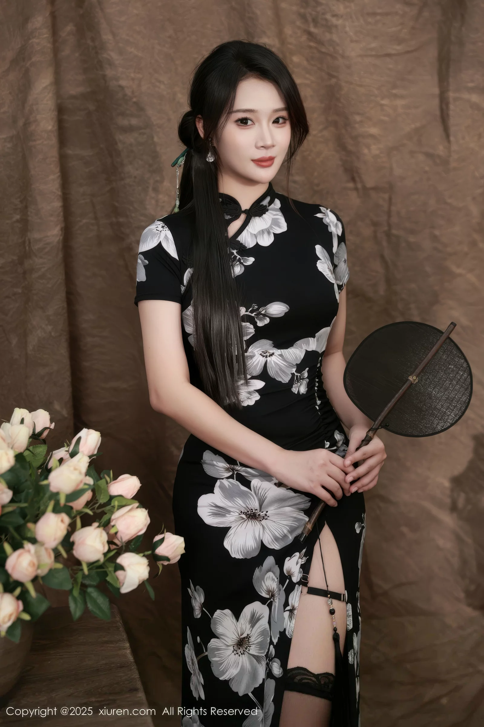 [XiuRen秀人网] 2025.08.15 No.10655 南乔 黑色旗袍 [72P] NO.3