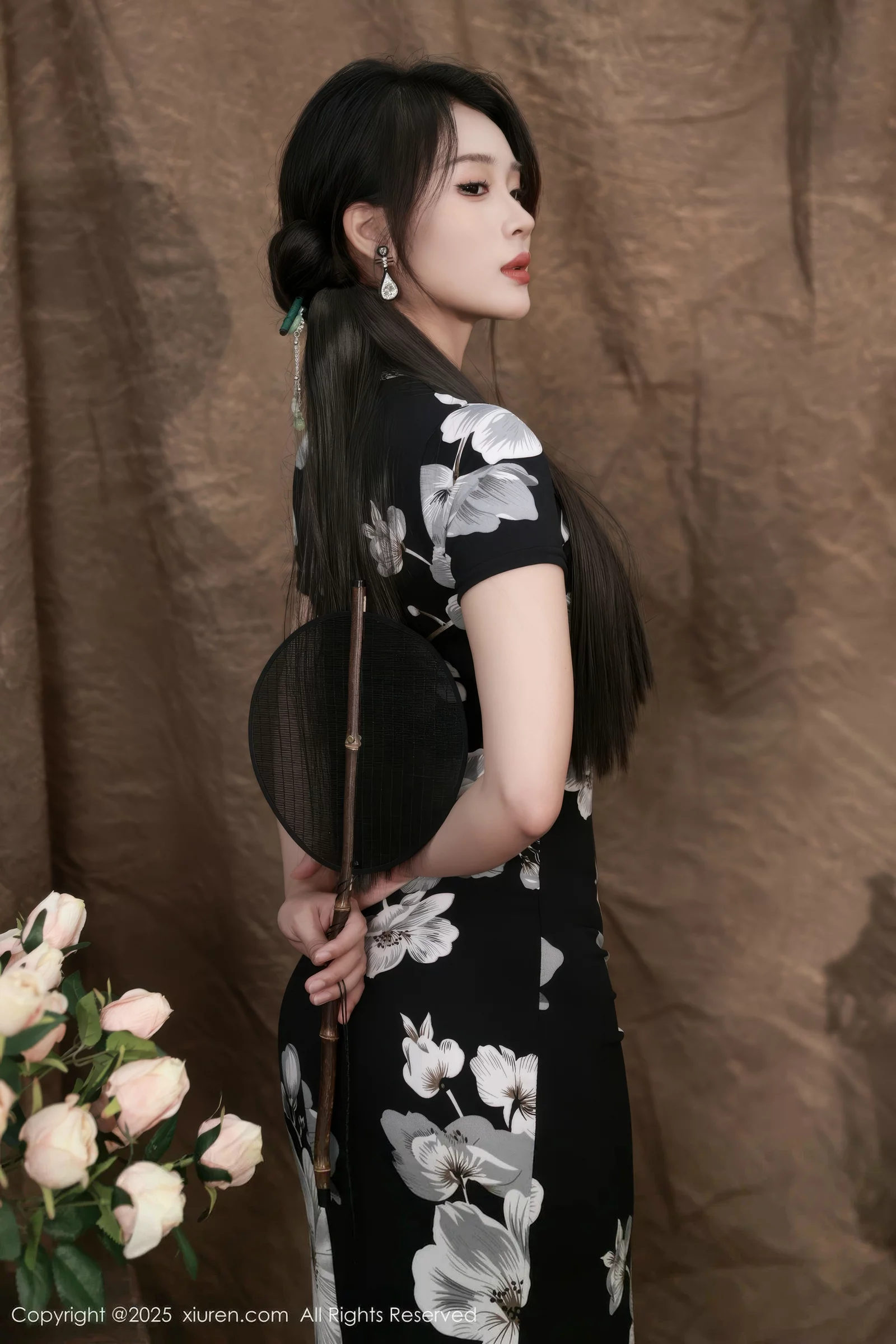 [XiuRen秀人网] 2025.08.15 No.10655 南乔 黑色旗袍 [72P] NO.7