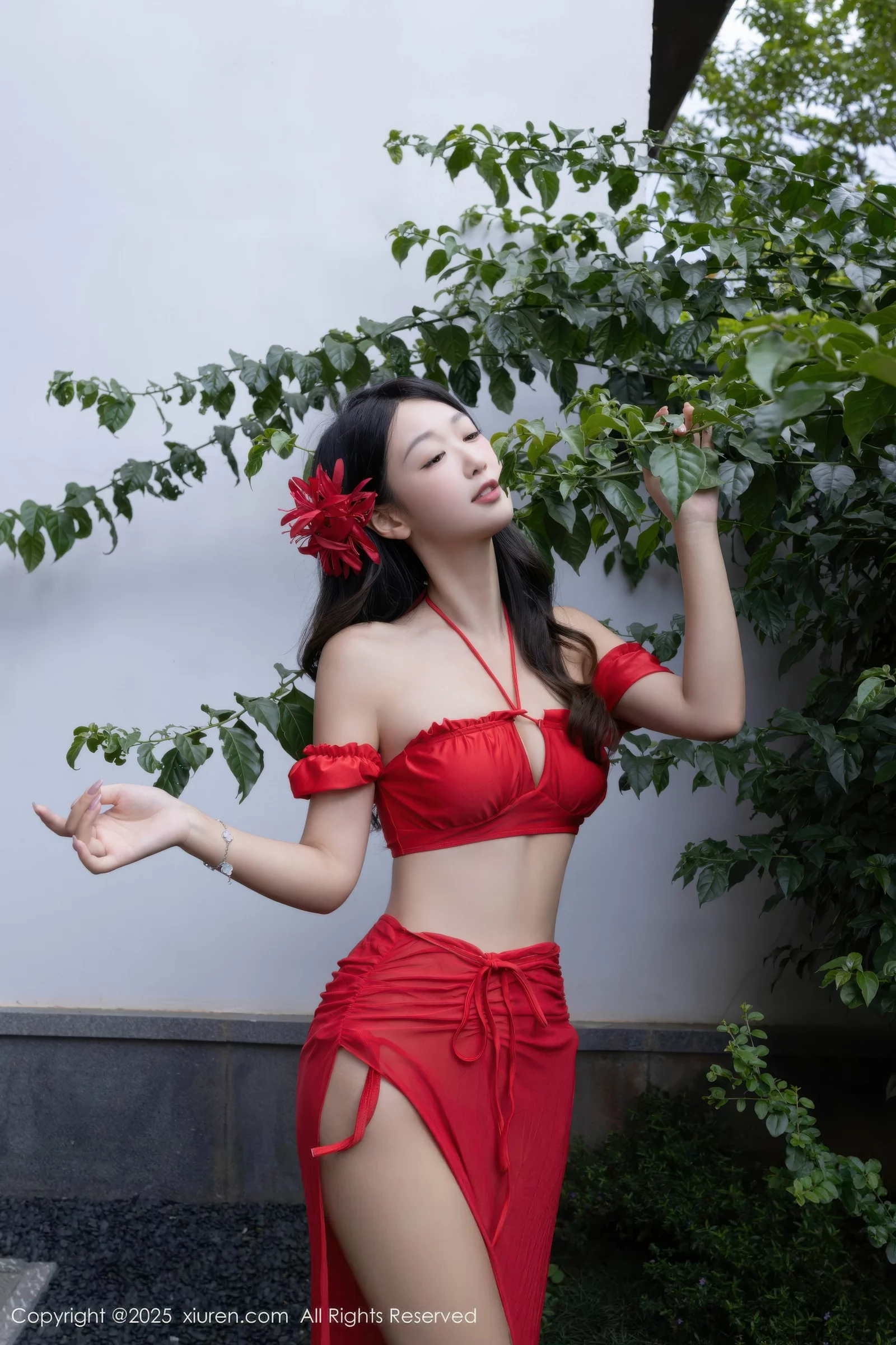 [XiuRen秀人网] 2025.08.18 No.10662 唐安琪 红色泳衣 [80P] NO.7