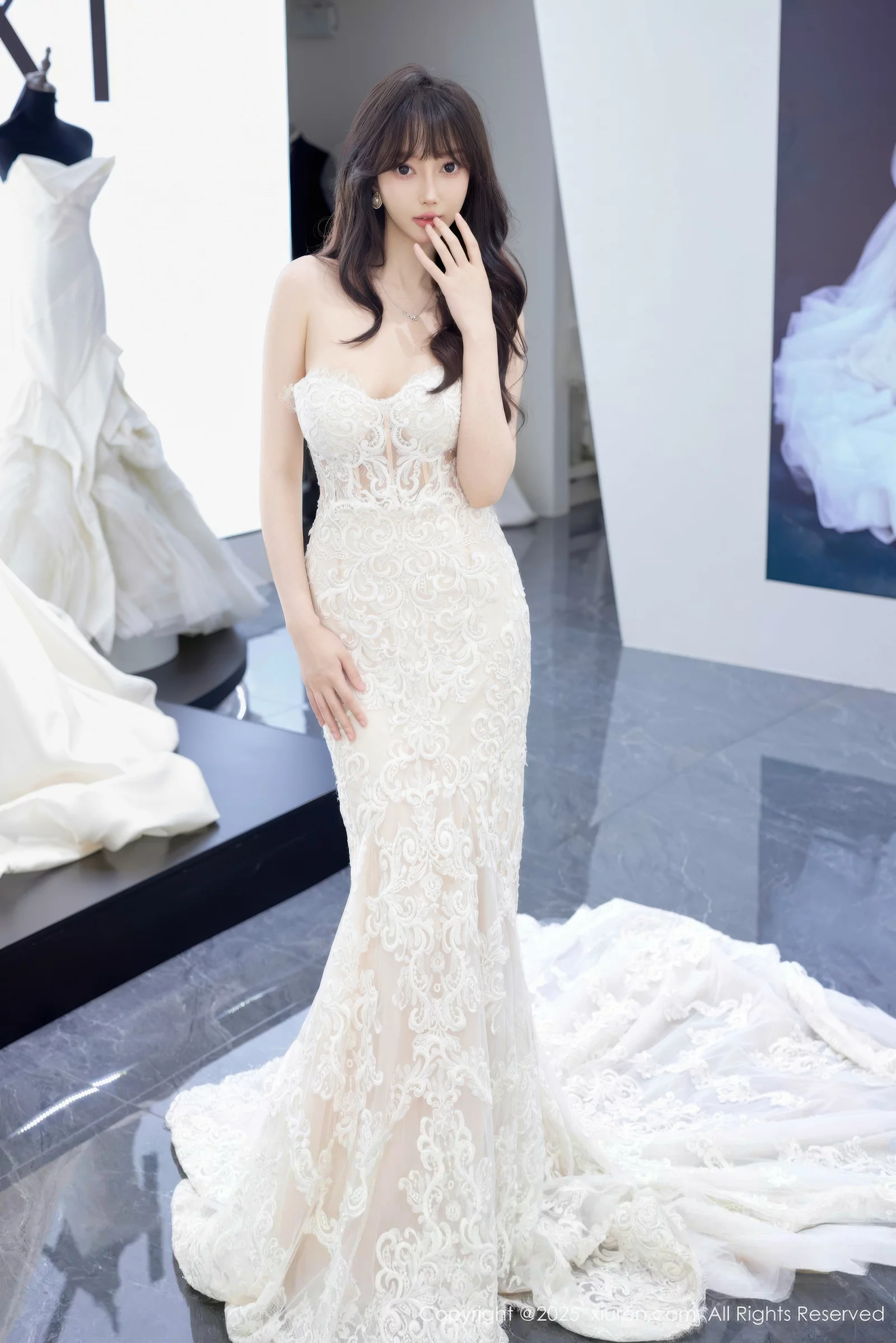 [XiuRen秀人网] 2025.08.18 No.10663 玥儿玥er 白色婚纱 [58P] NO.6