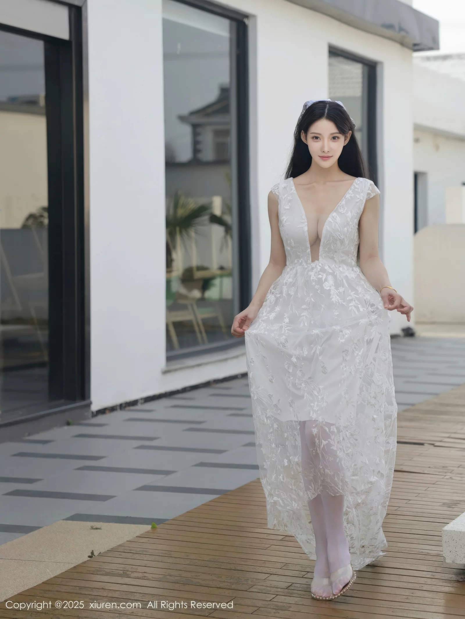[XiuRen秀人网] 2025.08.18 No.10661 梨霜儿 白色婚纱 [82P] NO.7