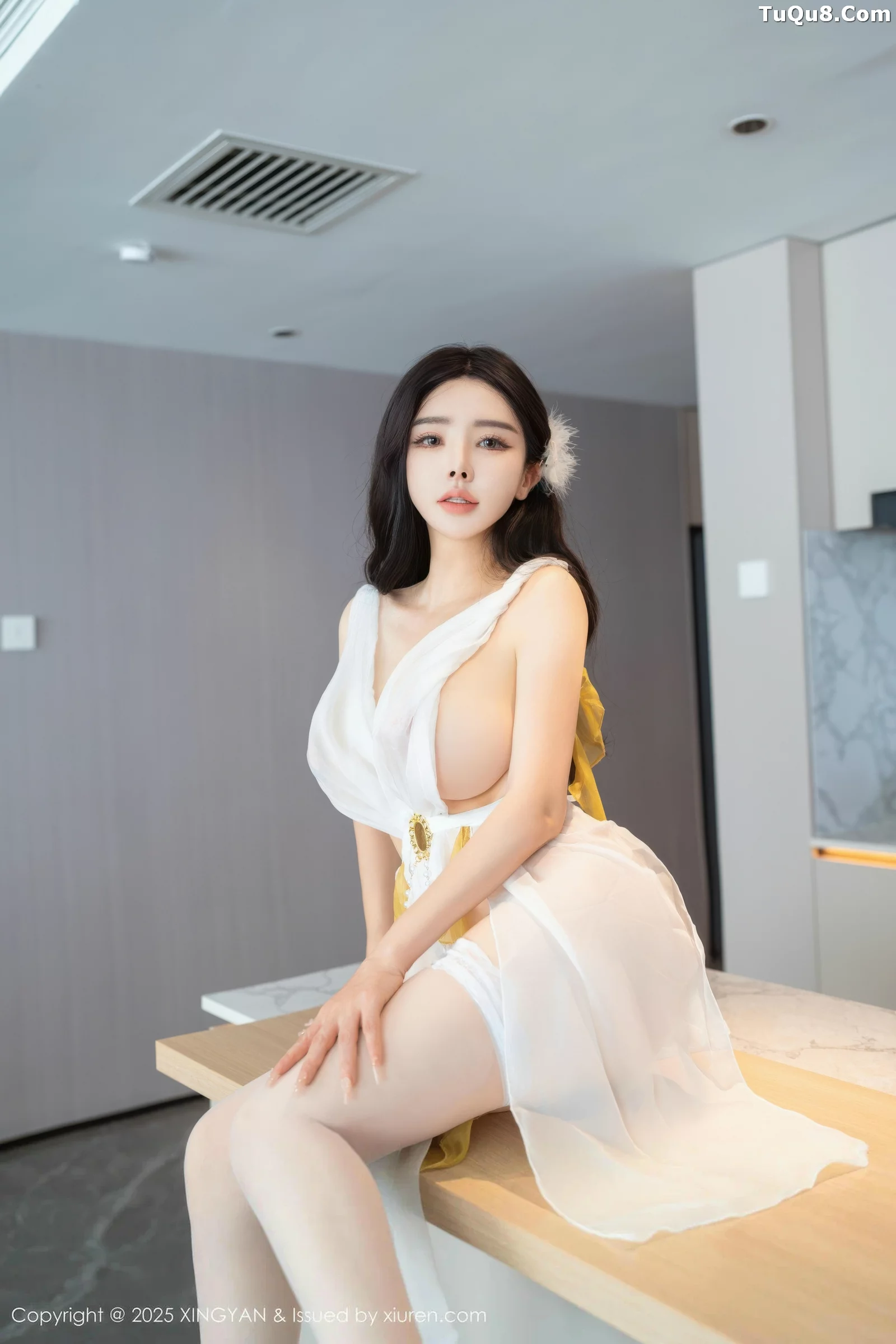 [XINGYAN星颜社] 2025.08.28 VOL.392 潘思沁 白色丝袜 [64P] NO.8