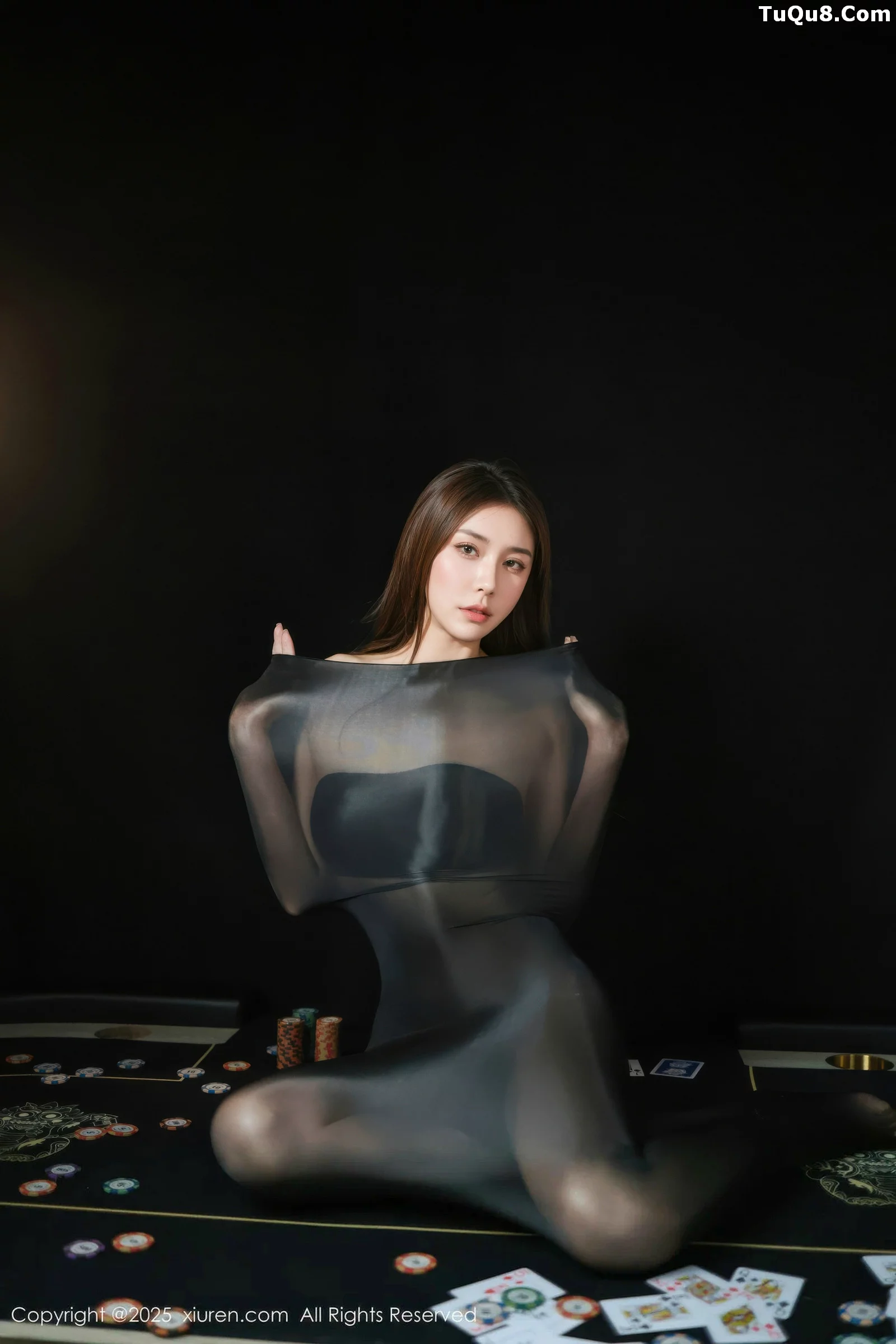 [XiuRen秀人网] 2025.09.01 No.10713 悦兮 连体黑丝袜 [62P] NO.1