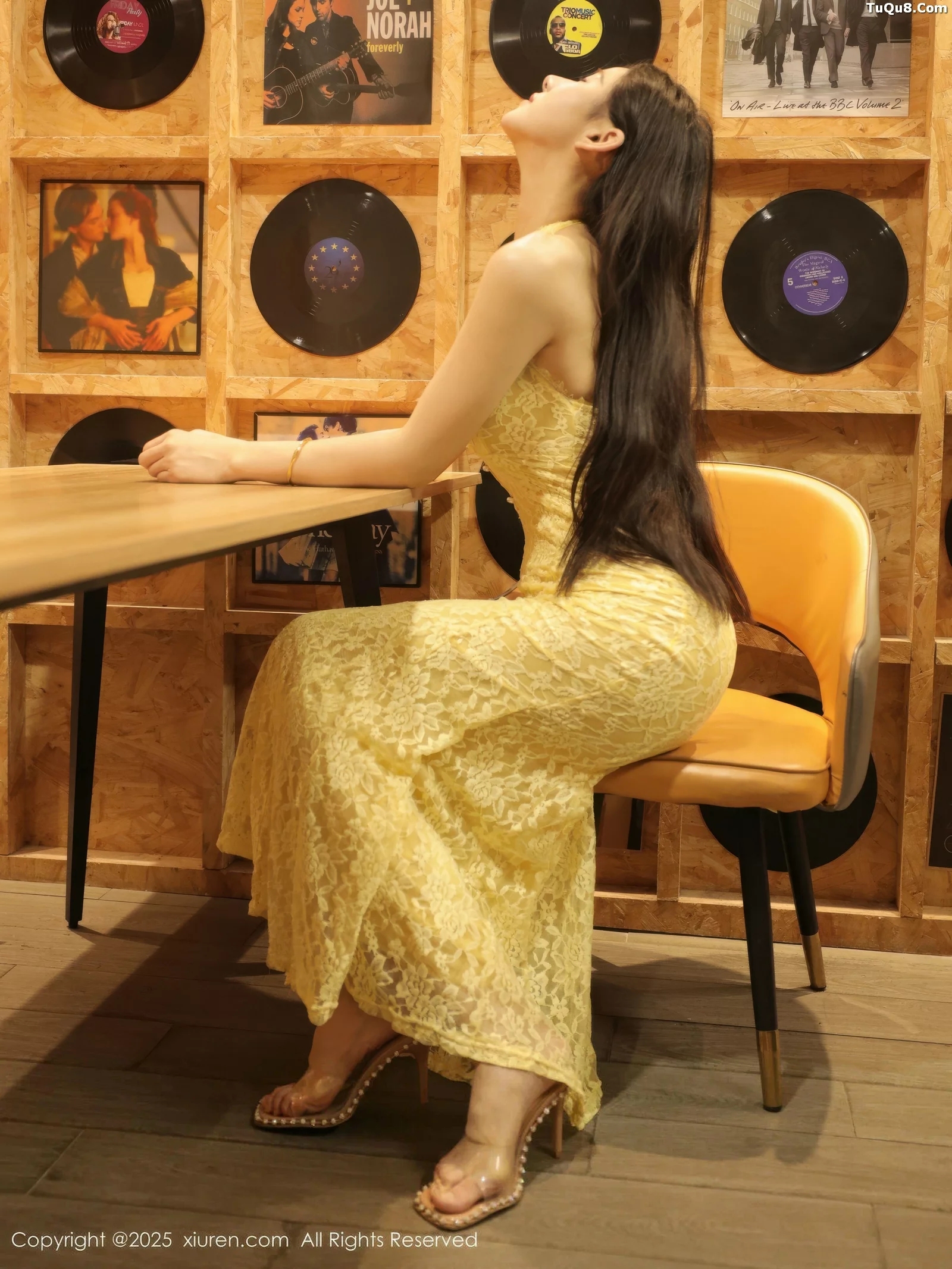 [XiuRen秀人网] 2025.09.01 No.10715 梨霜儿 黄色连衣裙 [78P] NO.4