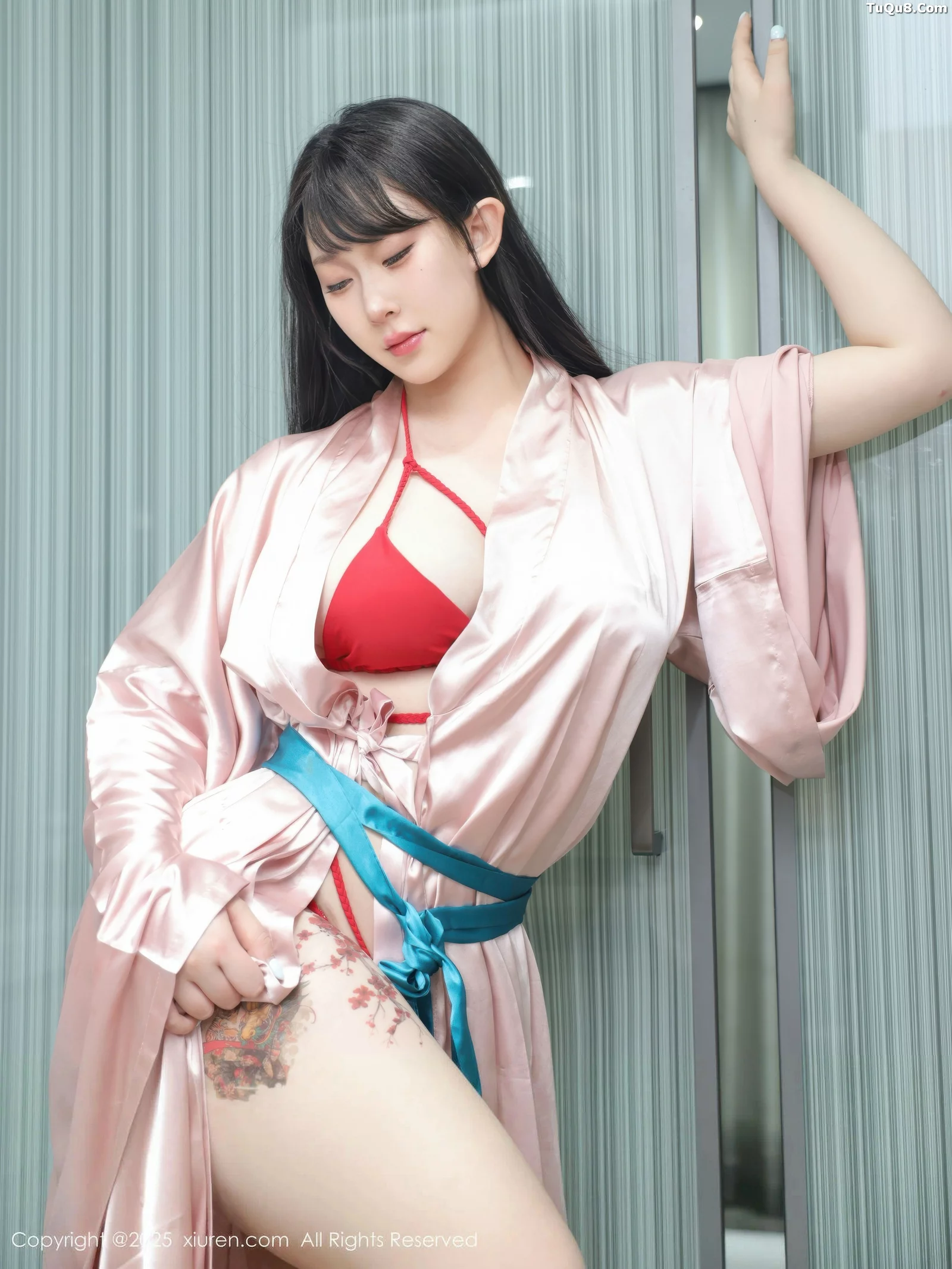 [XiuRen秀人网] 2025.09.03 No.10724 李沁恩lrene 红色比基尼 [79P] NO.9