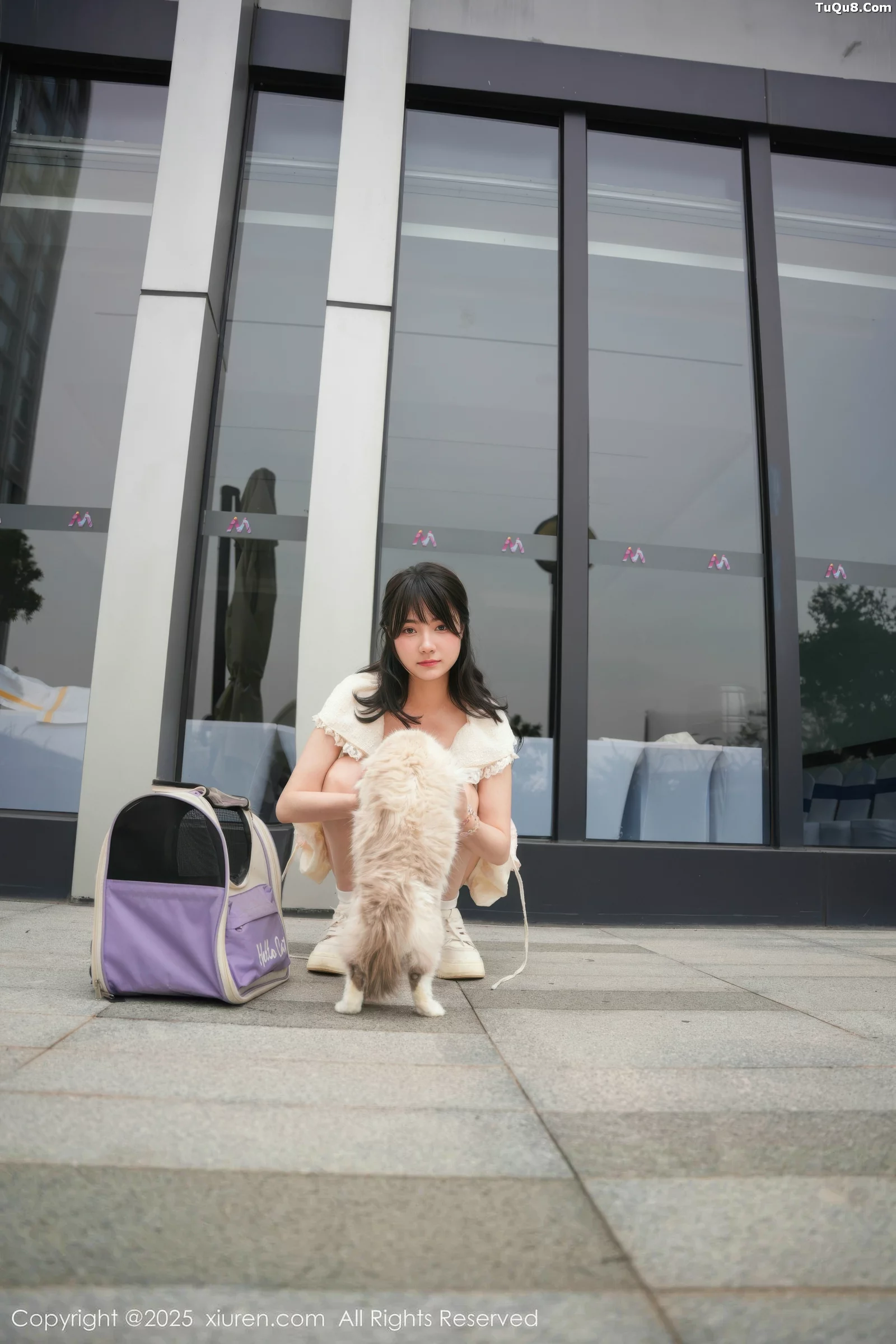 [XiuRen秀人网] 2025.09.05 No.10734 软情 浅色连衣短裙 [75P] NO.9