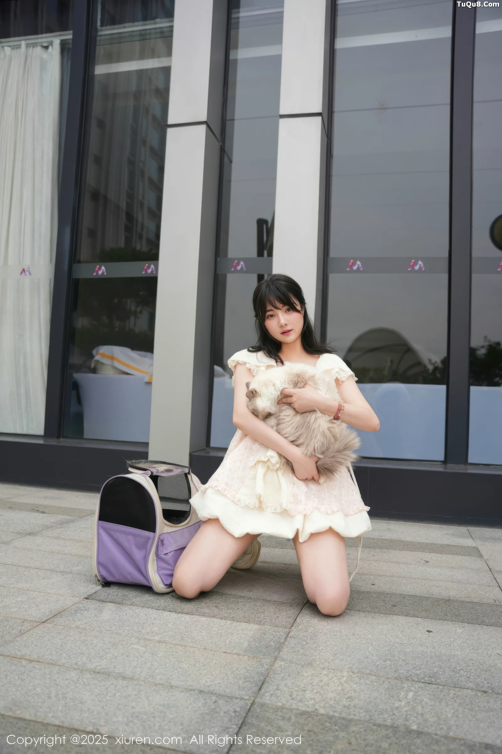 [XiuRen秀人网] 2025.09.05 No.10734 软情 浅色连衣短裙 [75P] NO.8